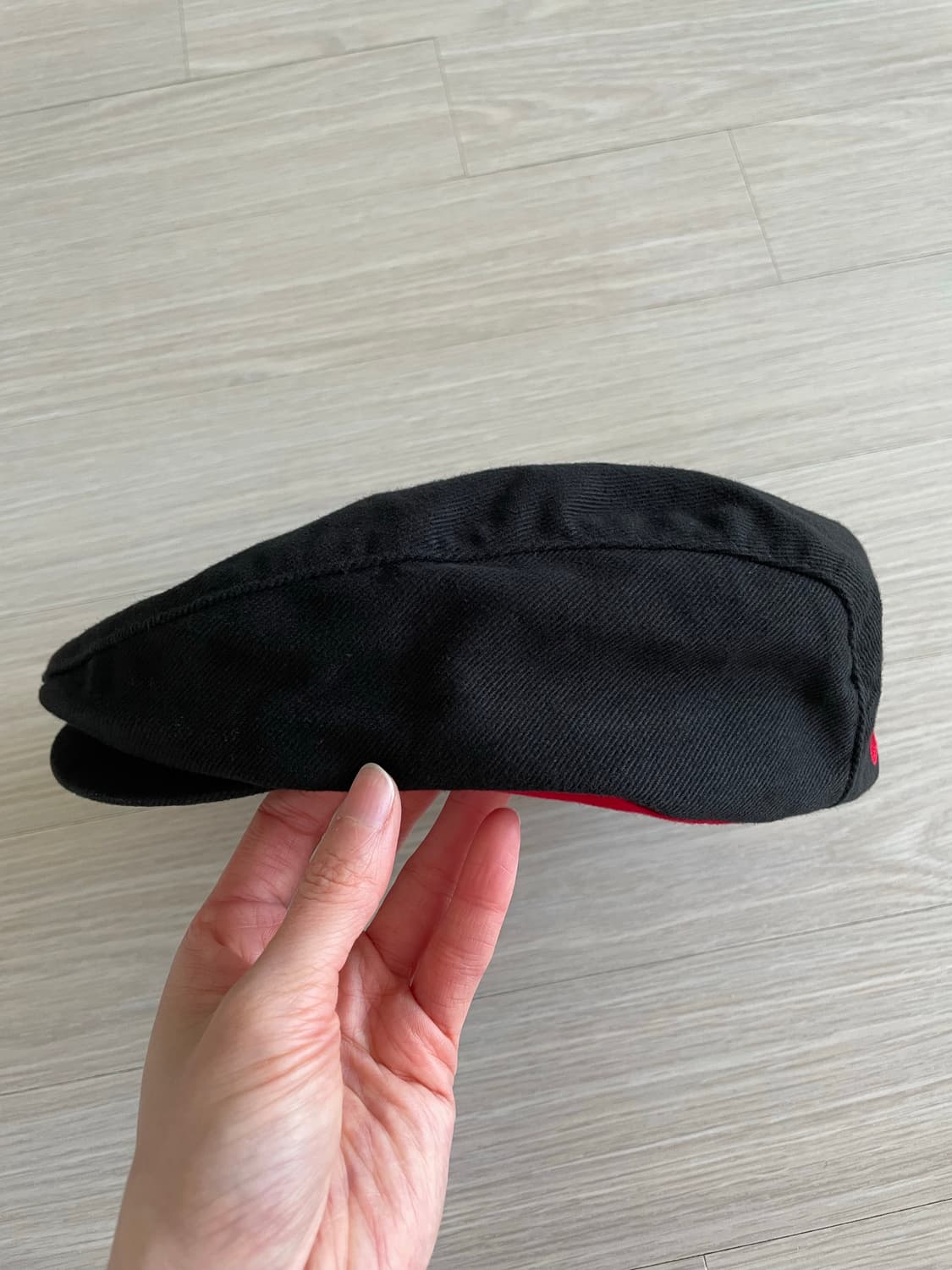 나이키 스우시 자수 올드스쿨 베레모 헌팅캡 뉴스보이 블랙  상품이미지3