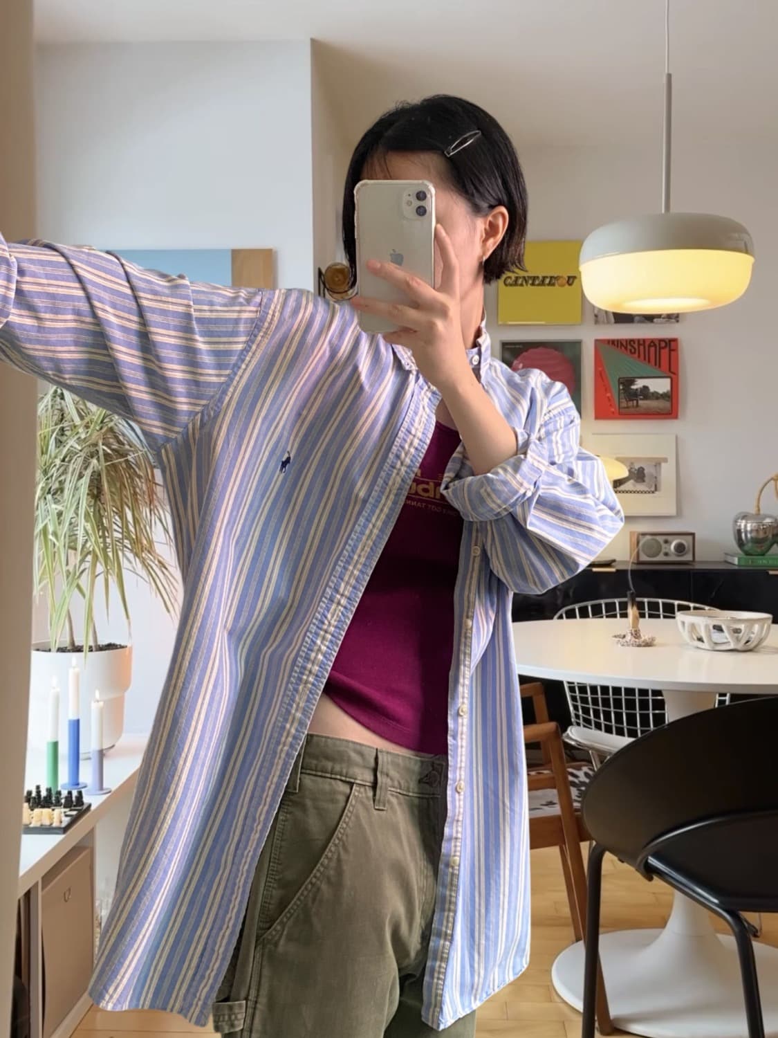 폴로 랄프로렌 스트라이프 셔츠 (Man 2XL) AB0333 상품이미지1