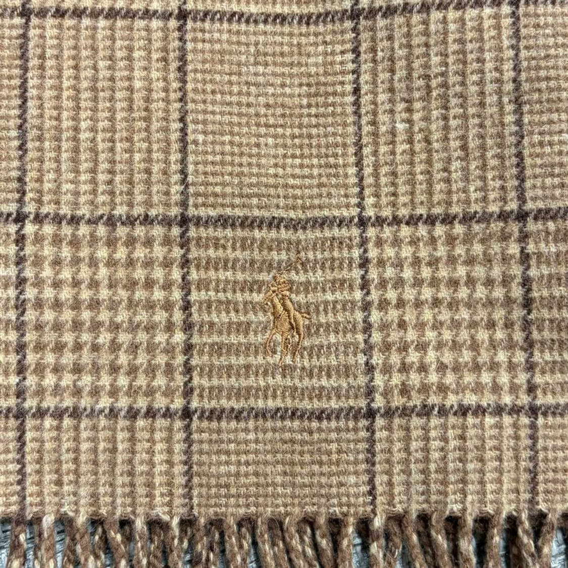 폴로랄프로렌 울블렌디드 체크 머플러 v1546 상품이미지3