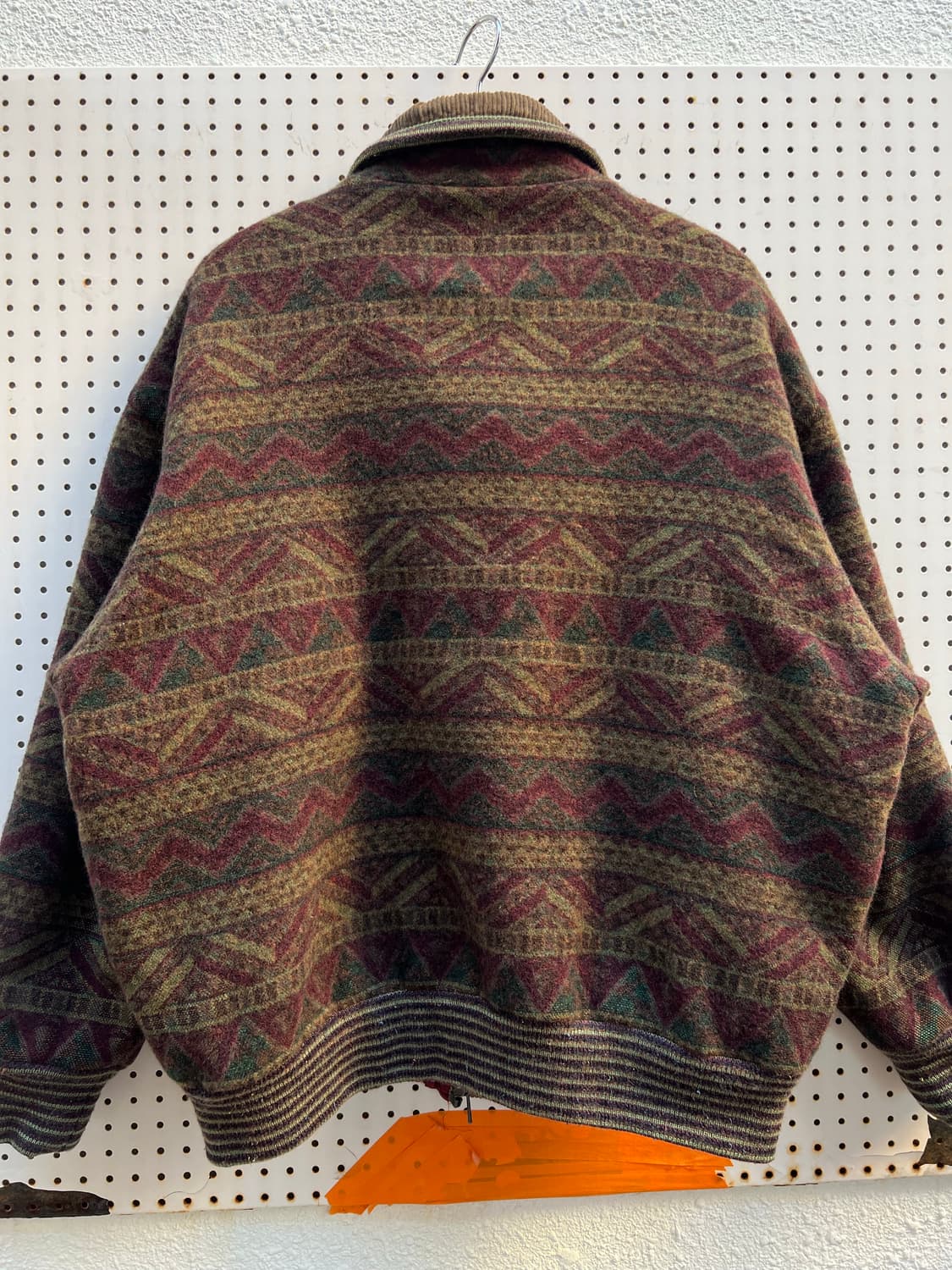 1990s MISSONI SPORT AZTEC CORDUROY 미쏘니봄버 상품이미지10