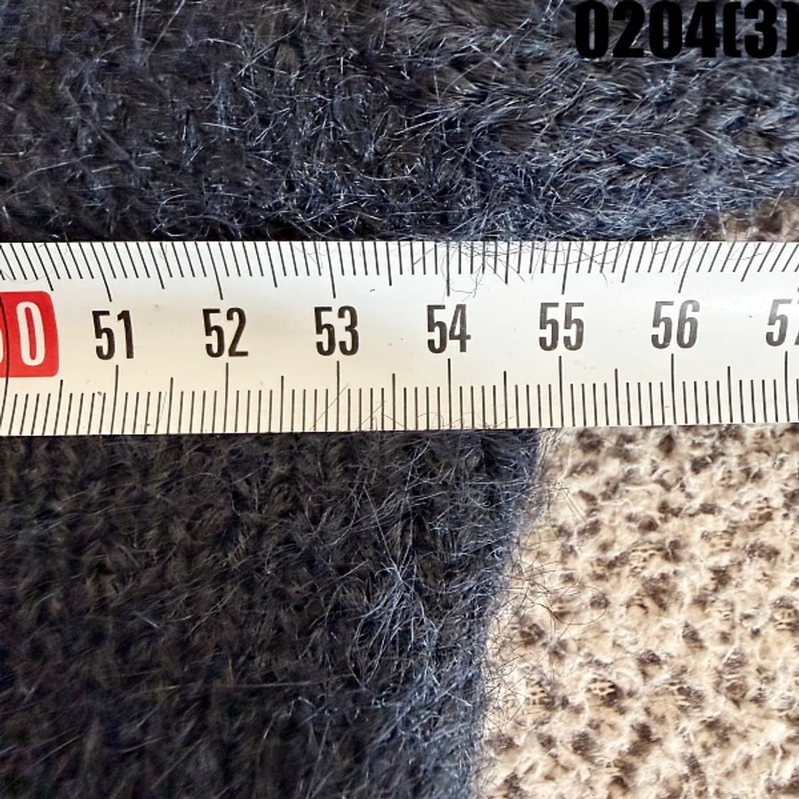 [F] 르샵 여성 체리 자수 패턴 네이비 니트 스웨터 0204(3) 상품이미지5