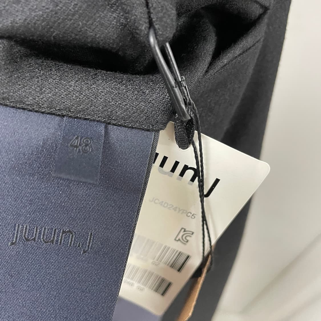 준지 밴딩 블랙 슬랙스 48 상품이미지8