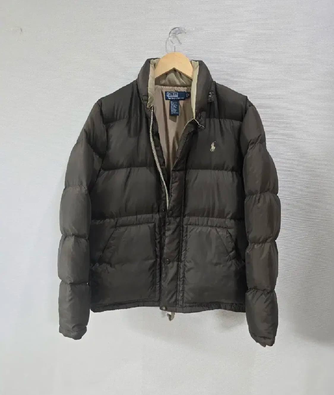 랄프로렌폴로 남성 덕다운 패딩 브라운 상품이미지2