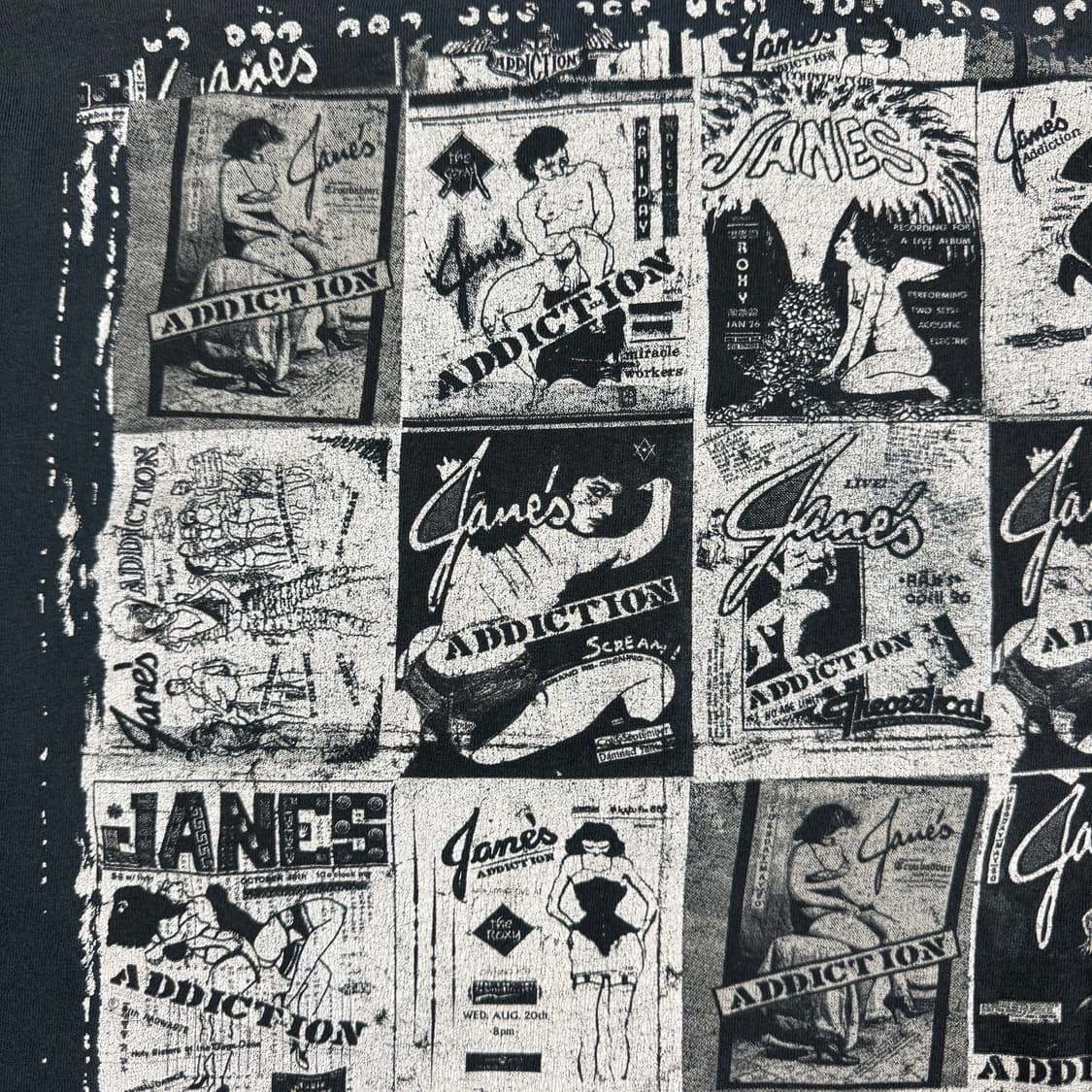 90s Janes Addiction 제인스어딕션 앨범 포스터 티셔츠 상품이미지6