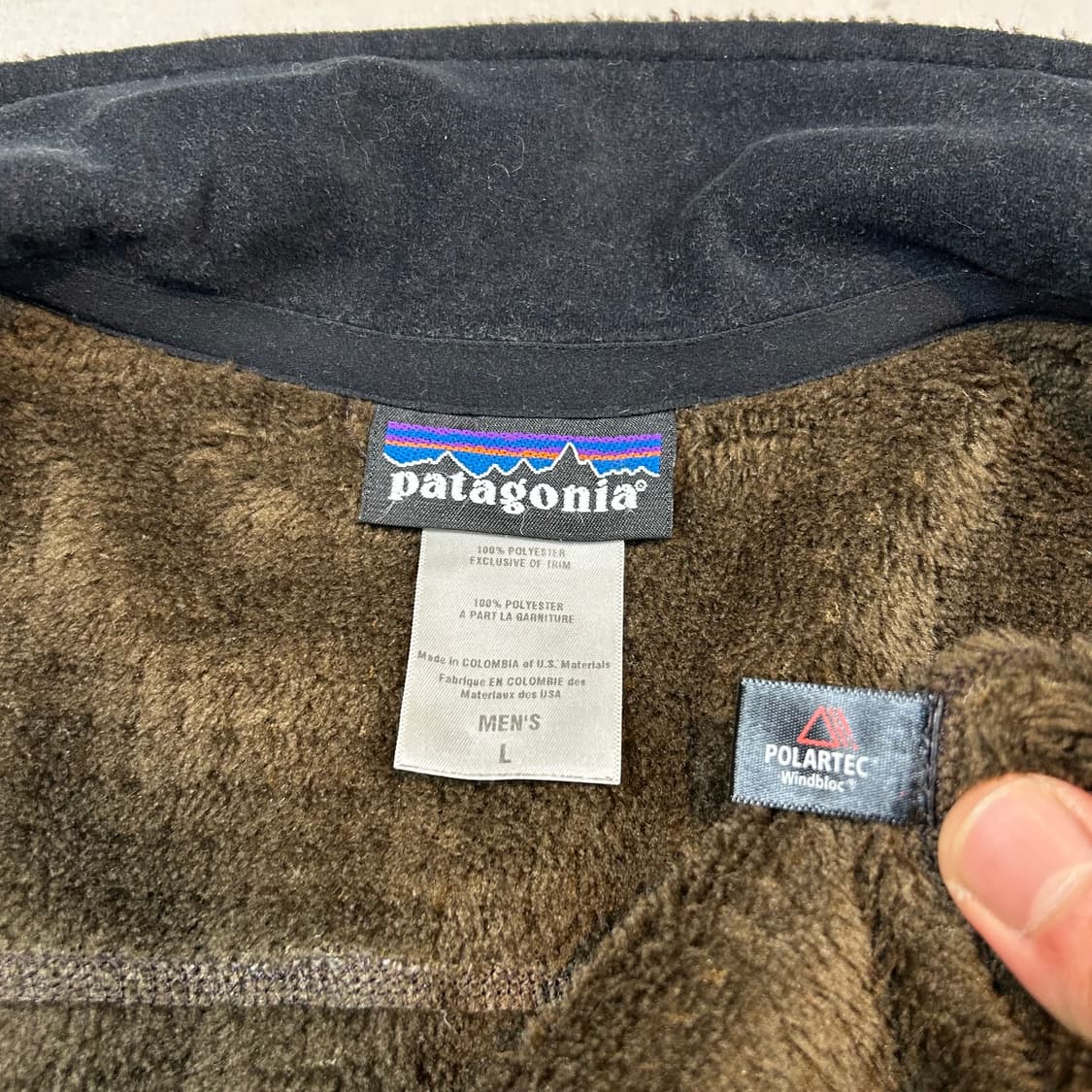 L) 파타고니아 R1 플리스 집업 자켓 상품이미지8
