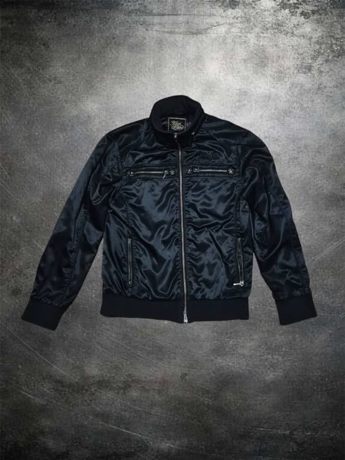 [Karl Kani] High neck glossy jacket 상품이미지1