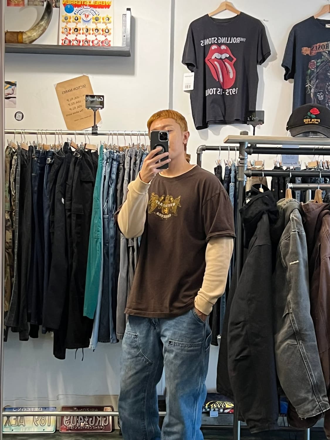 00's [XL] 웨스트코스트차퍼스 레이어드 써멀 롱슬리브 바이크 빈티지 상품이미지3