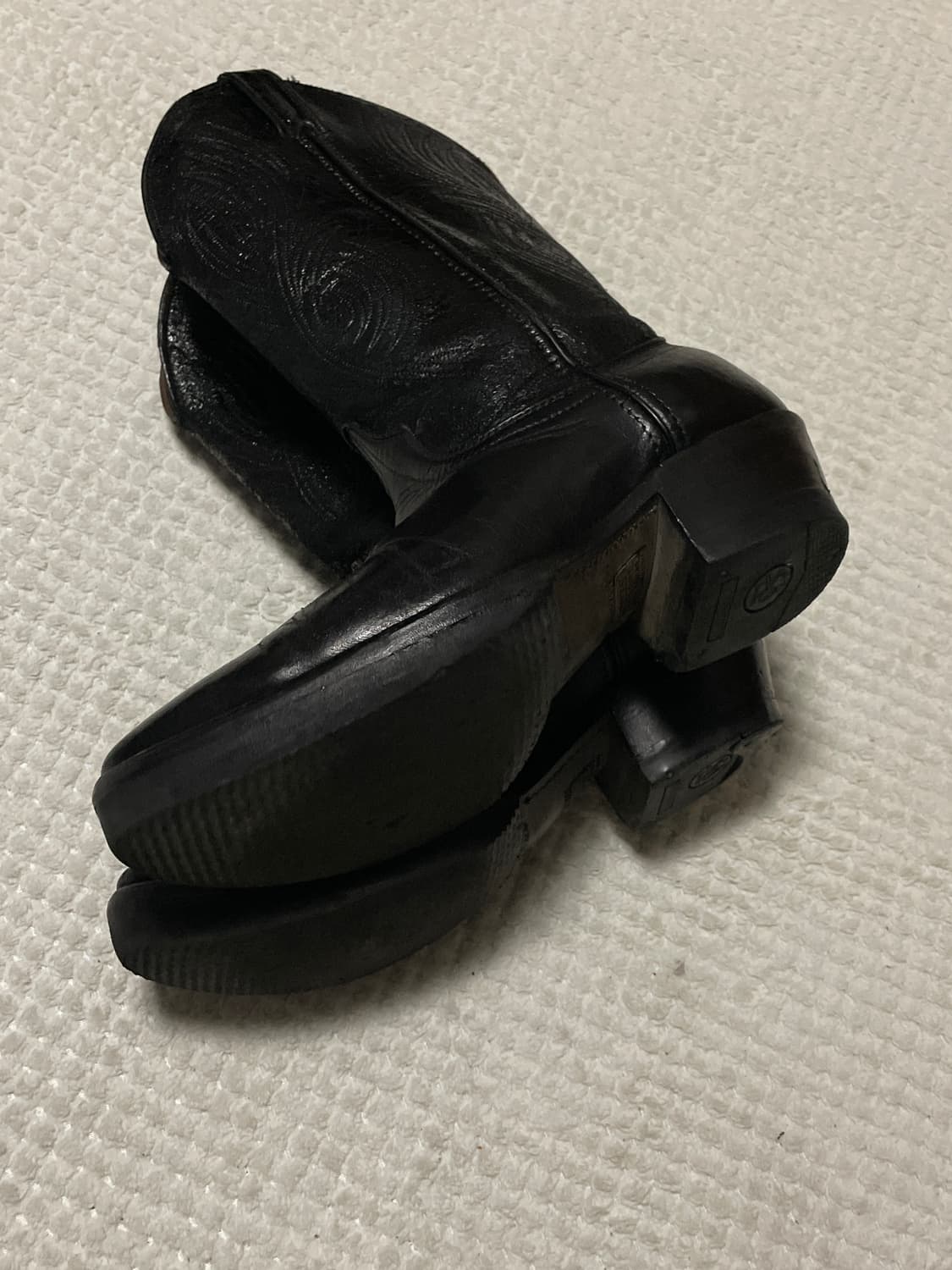 [10 1/2D] Laredo 라레도 웨스턴 카우보이 부츠 블랙 상품이미지8