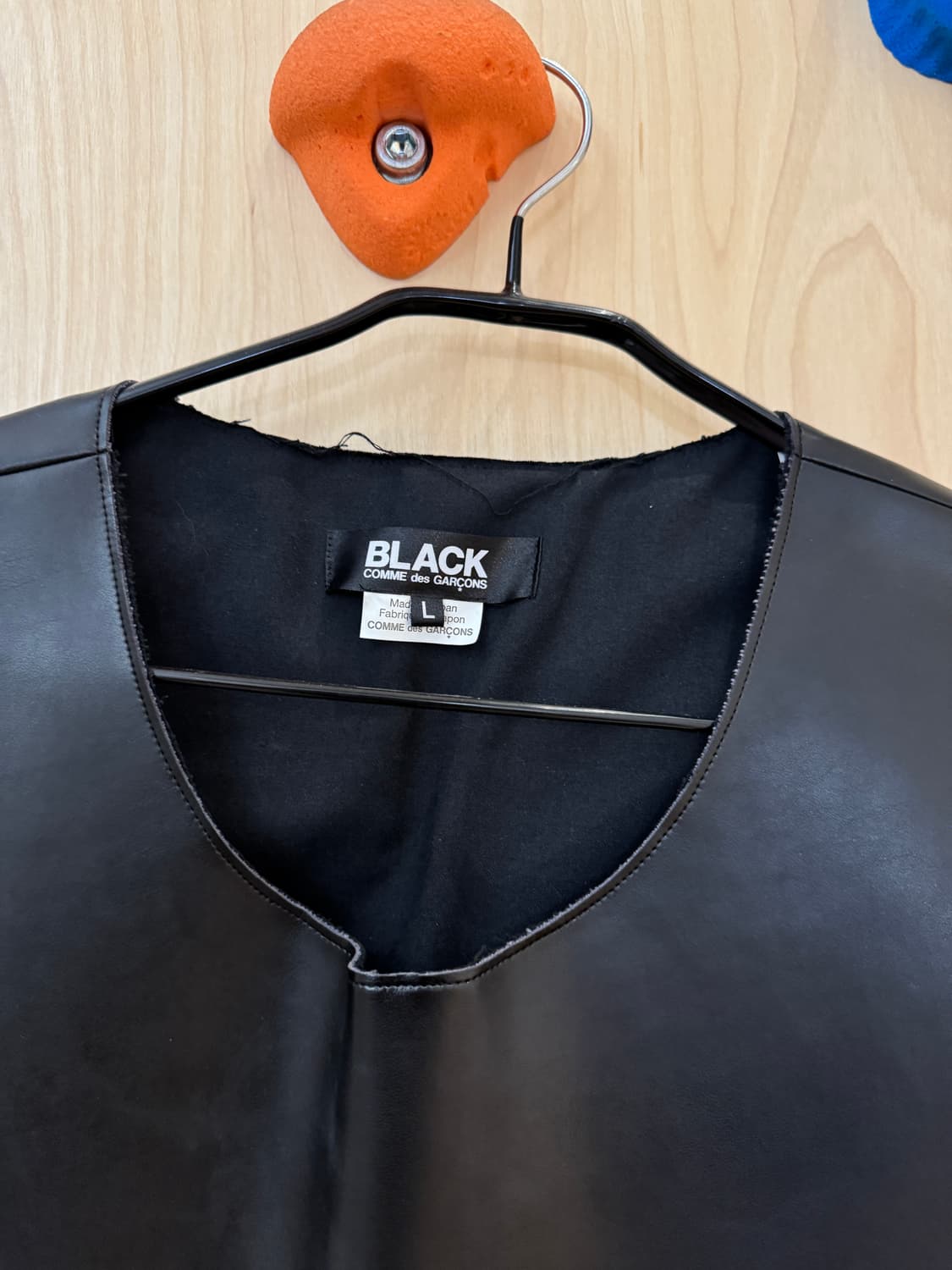 꼼데가르송 가죽 서스펜더 멜빵 조끼  상품이미지2