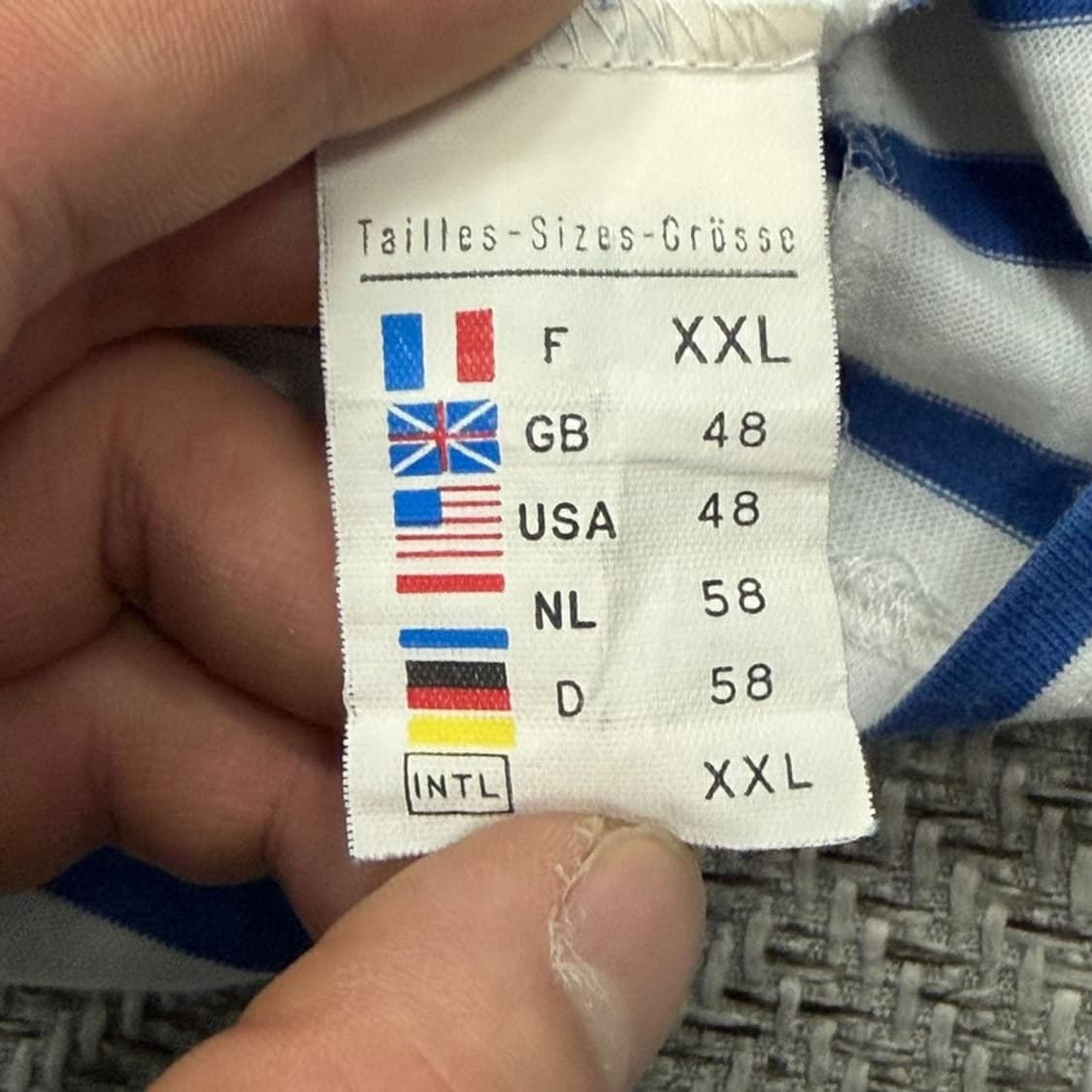 세인트제임스 단가라 티셔츠 v2479 상품이미지8