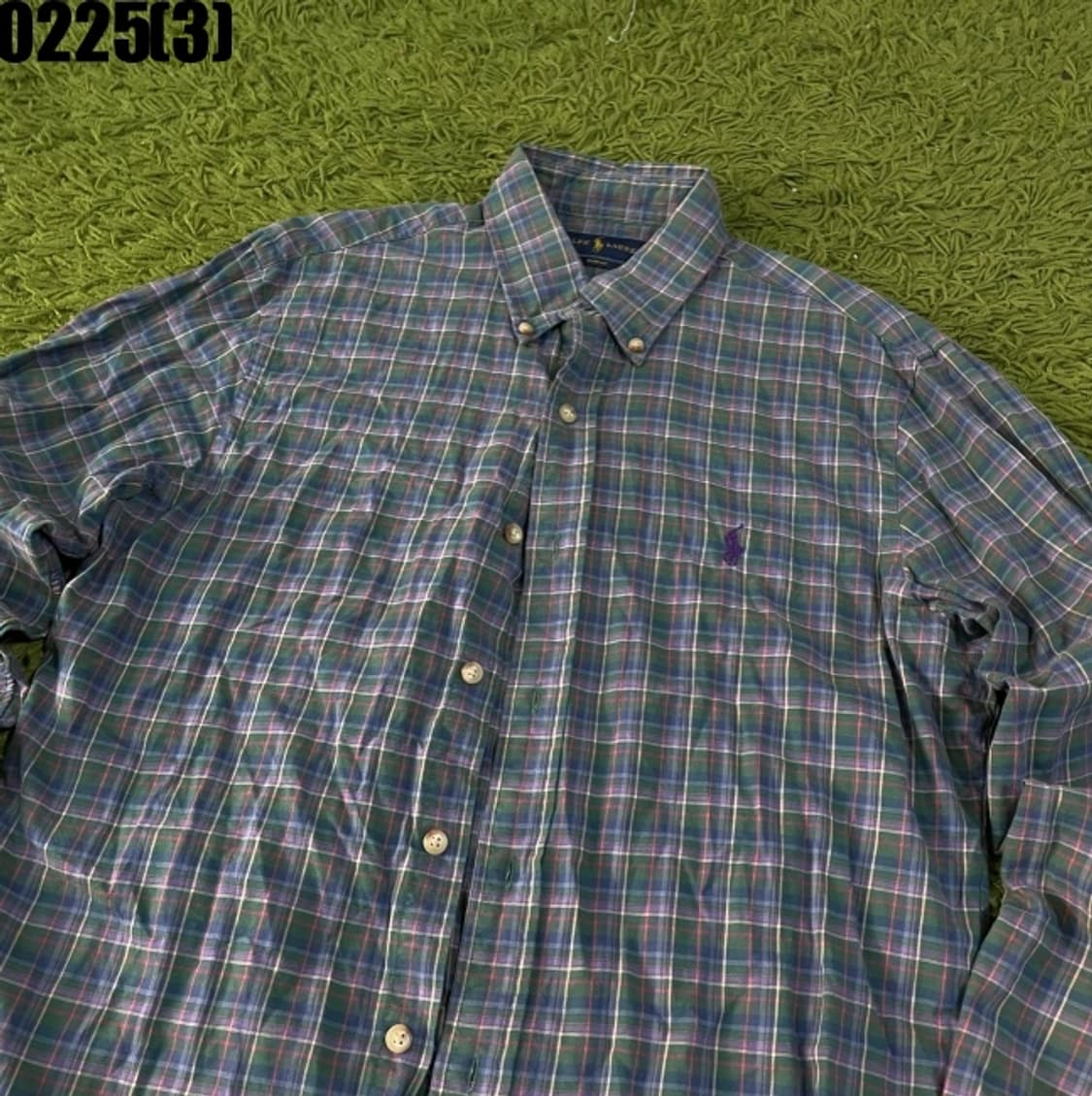 랄프로렌 체크 긴팔 셔츠 상품이미지2