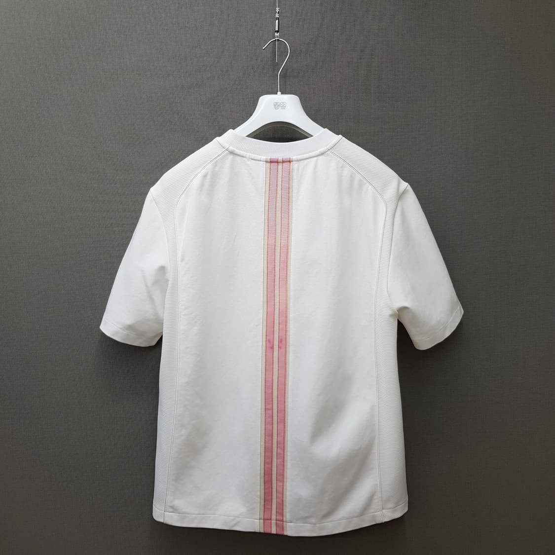 한섬 시스템옴므 2022 백라인 포인트 반팔 티셔츠 100사이즈 상품이미지5