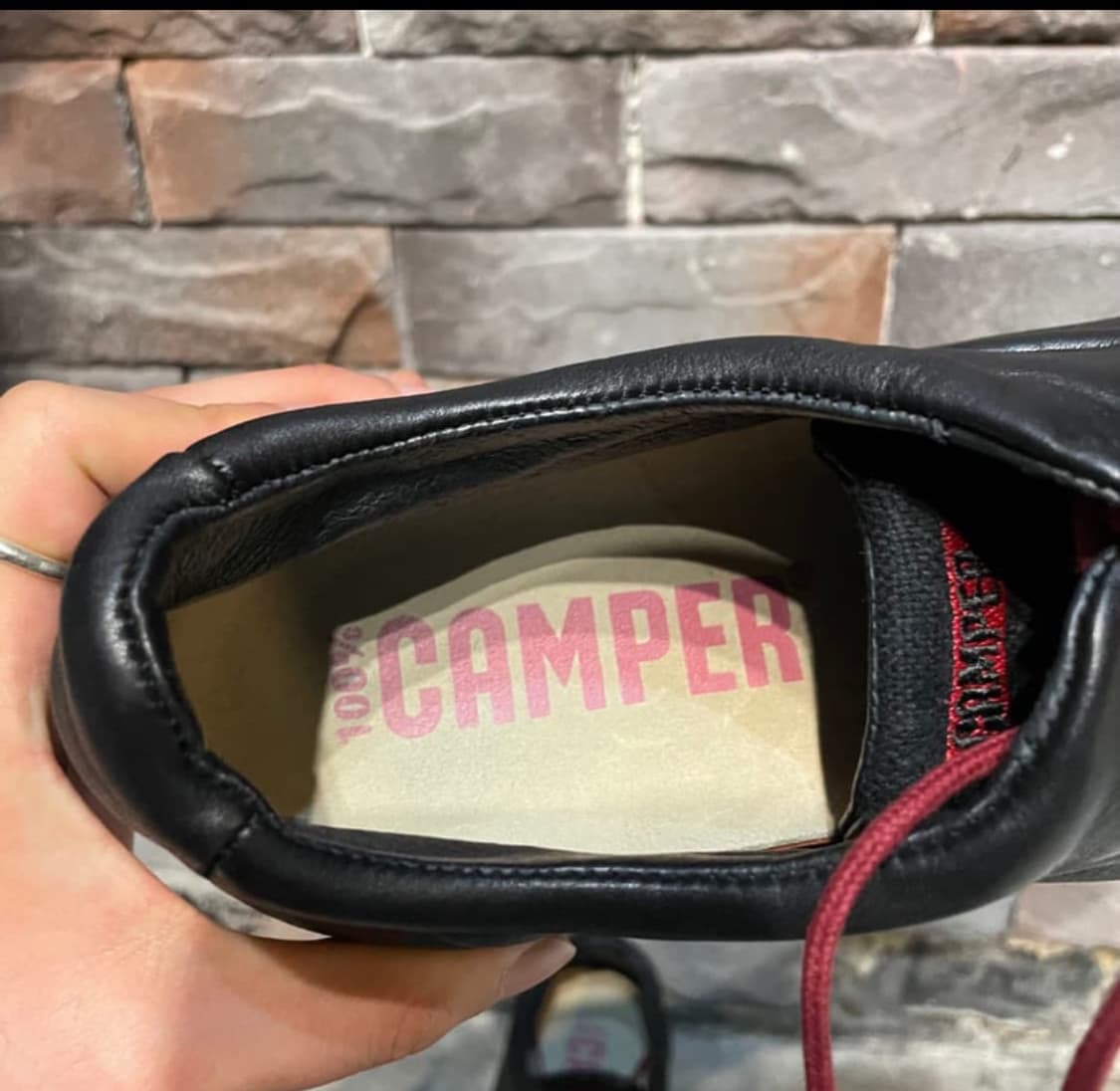 Camper 캠퍼 레이스업 레더 슈즈 상품이미지8