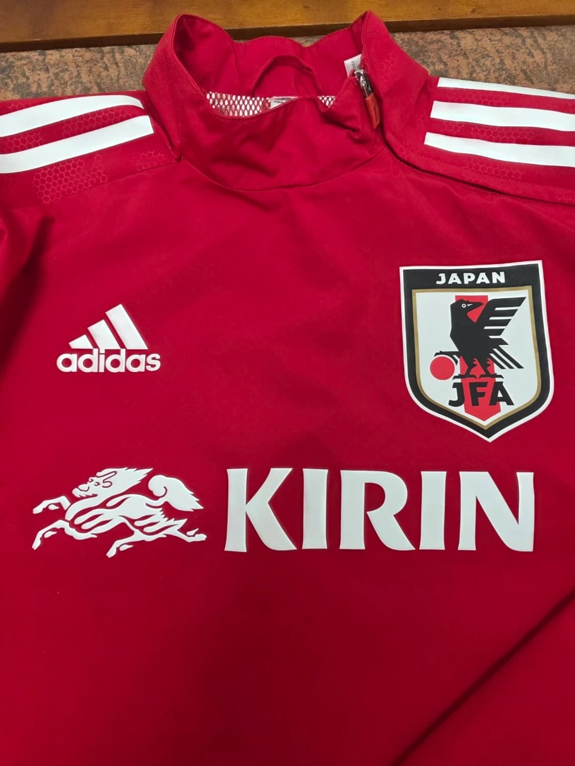 아디다스  20-21 시즌 일본 국대 트레이닝 탑 M 상품이미지5