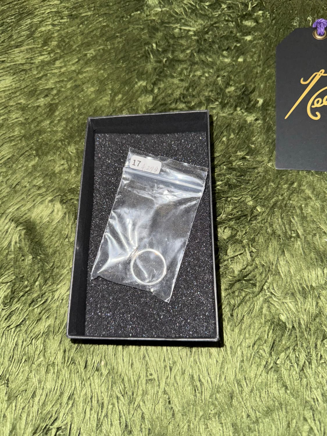 [17] NEEDLES 니들스 스마일 로고 실버 925 반지 링 상품이미지7