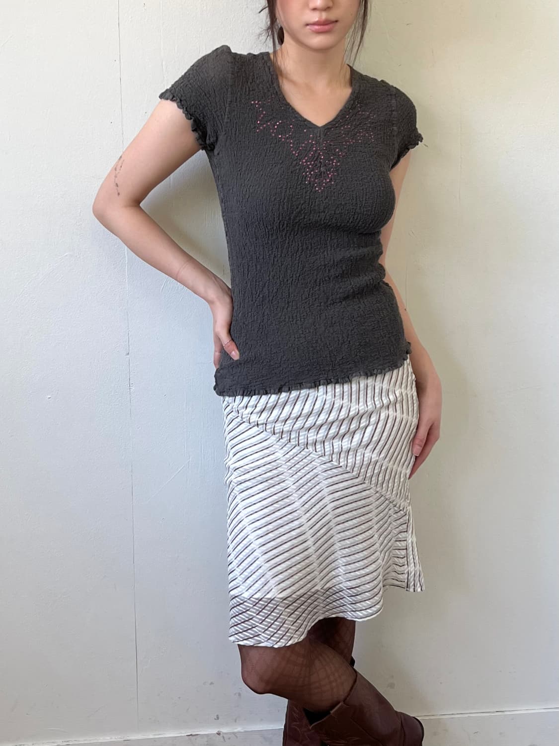 MICHEL KLEIN 미디스커트 상품이미지5