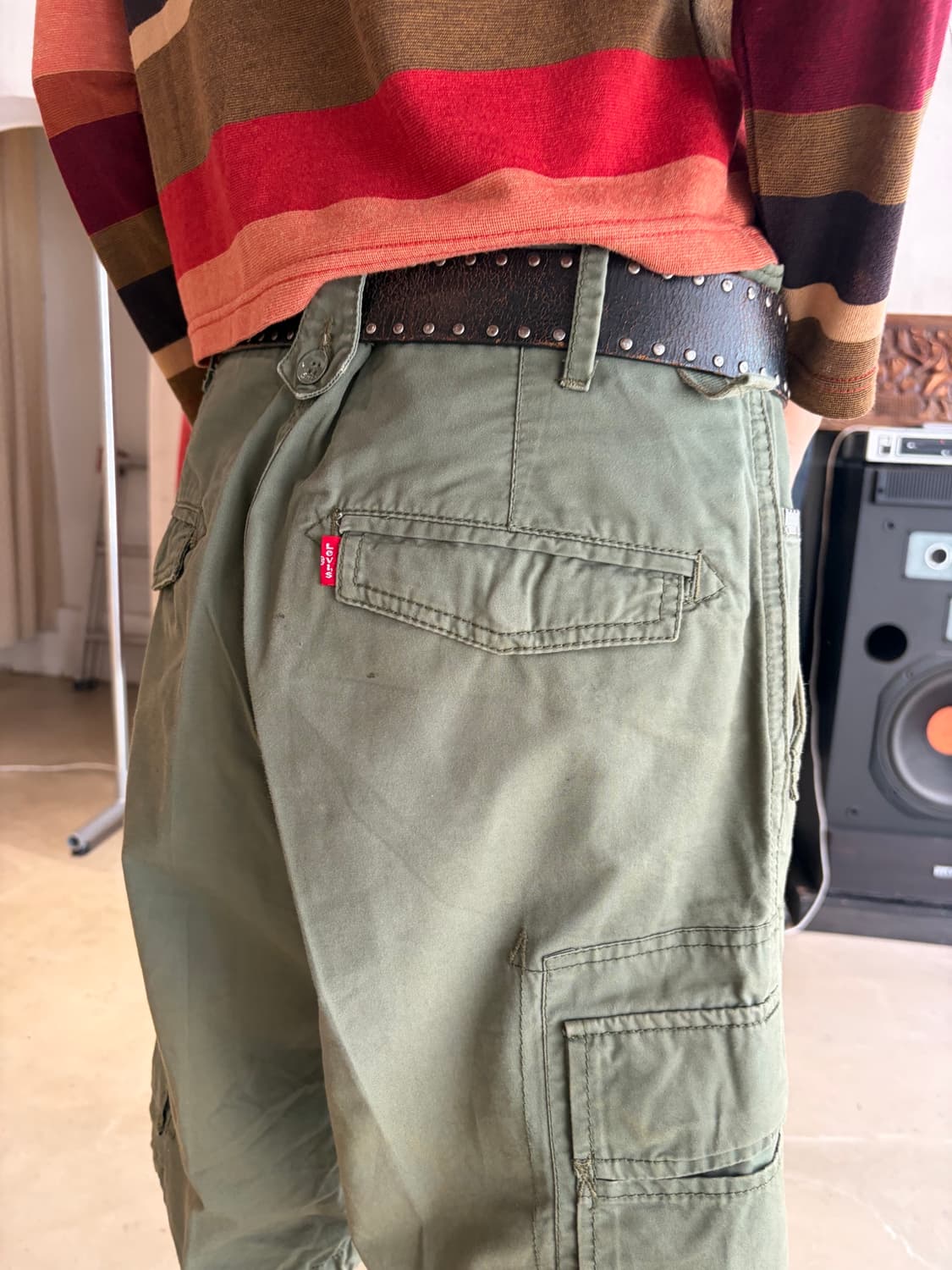 32) Levi's 올리브 카고 쇼츠 상품이미지7