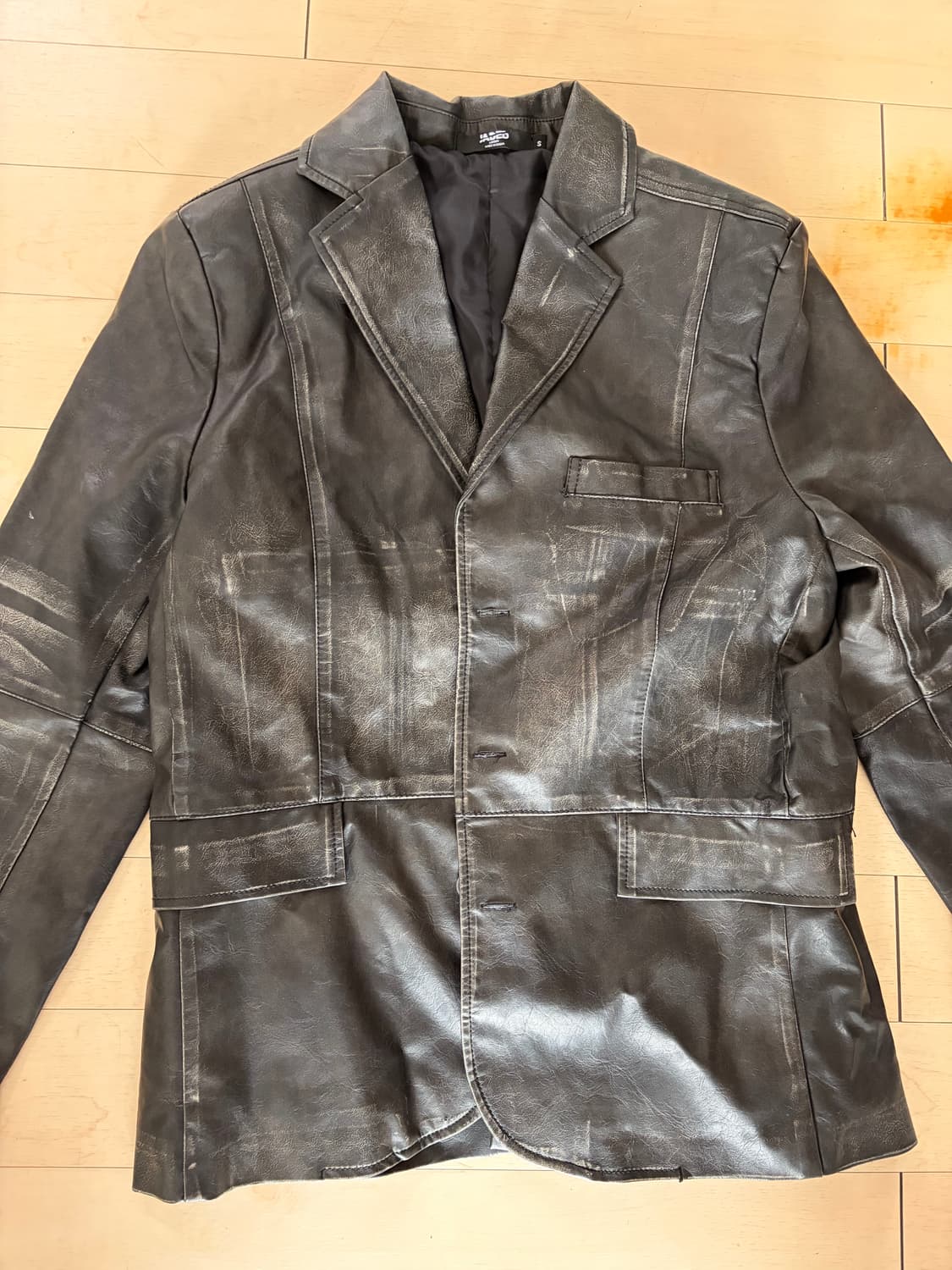 제이디드 런던 레더 자켓 상품이미지2