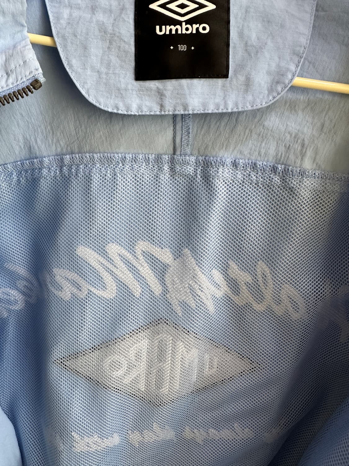 엄브로 자수로고 투웨이 블루종 상품이미지6