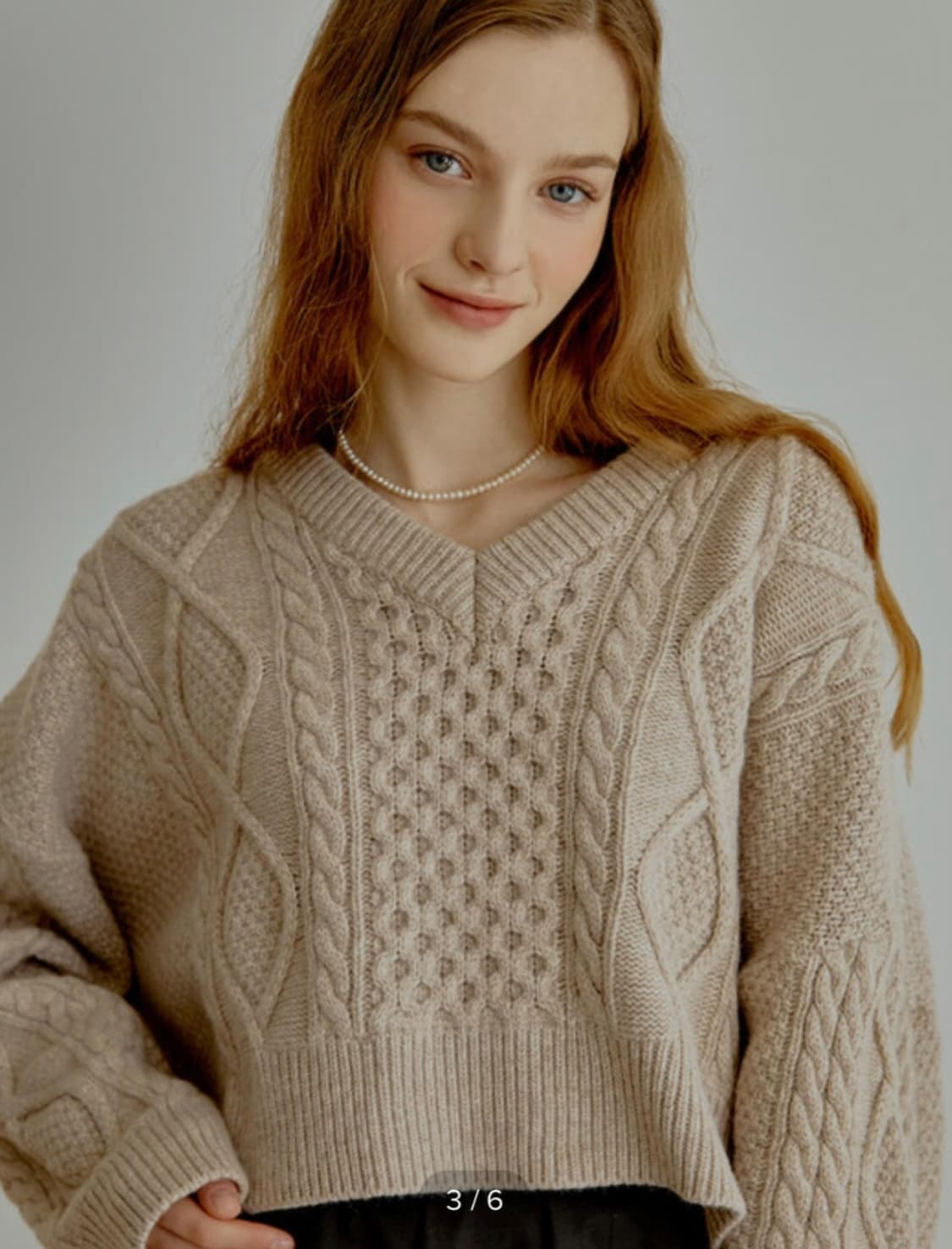 리엘(Re_L) 시그니처 캐시미어 로고 버튼 코튼 셔츠 상품이미지1