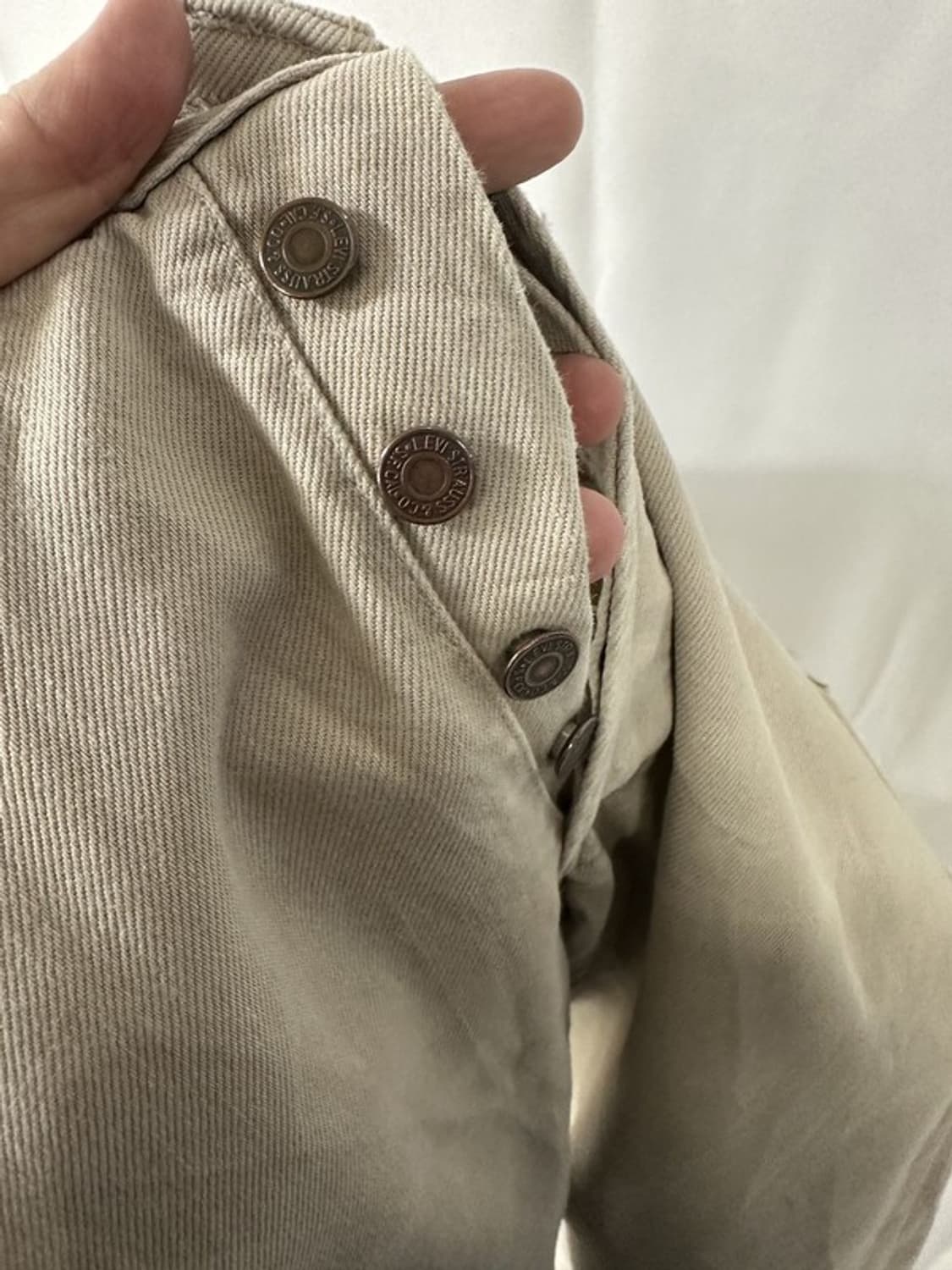 [W30L32] LEVI'S 리바이스618 03 90s UK 베이지데님 상품이미지8