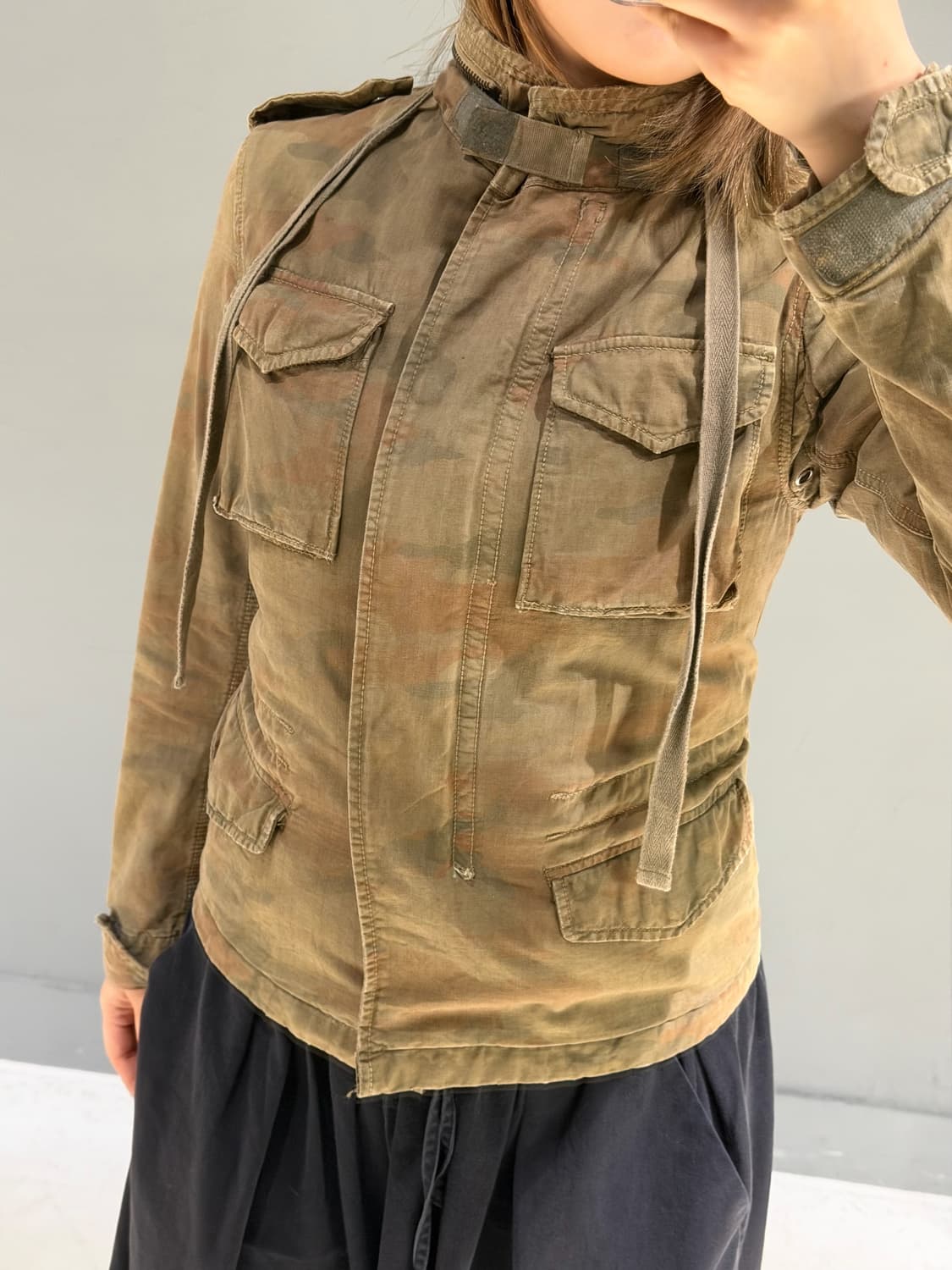 Avirex multi pocket camo pattern jk 상품이미지4