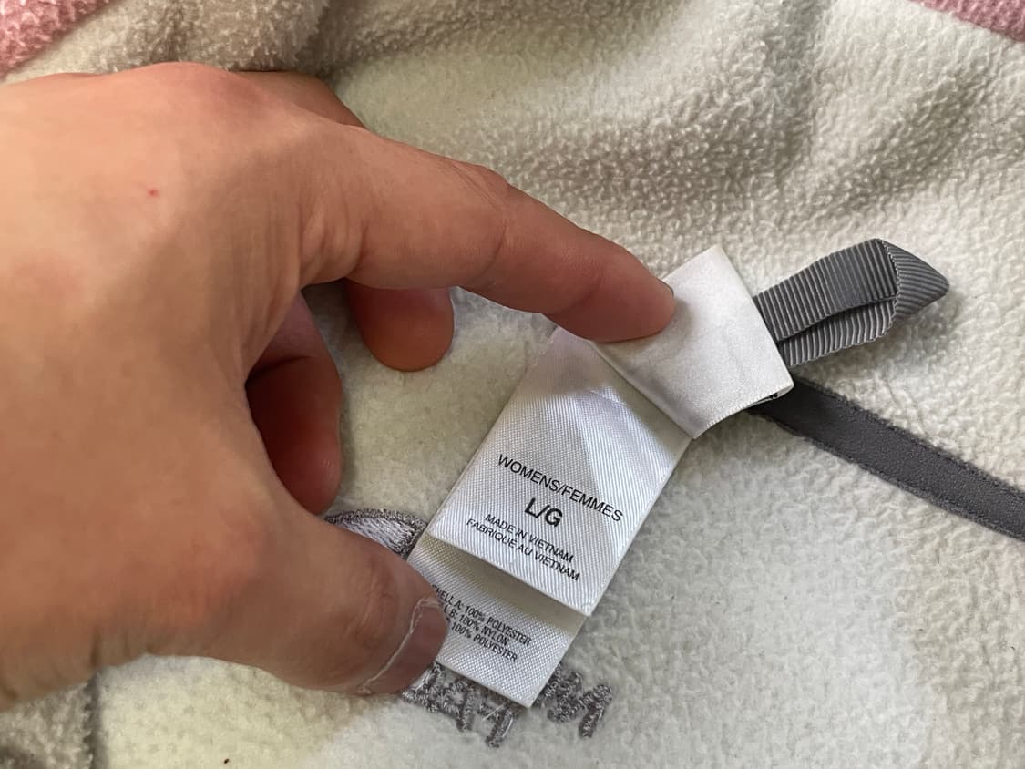 North face 노스페이스 핑크 플리스 집업 자켓  상품이미지7