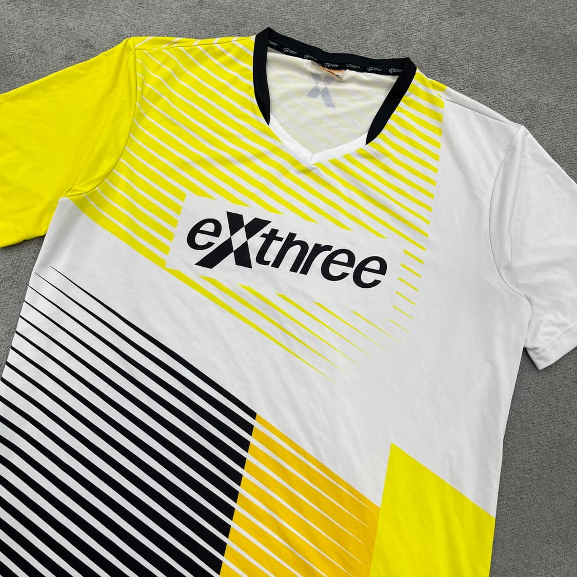 100 exthree 배드민턴 기능성 반팔 티셔츠 상품이미지2