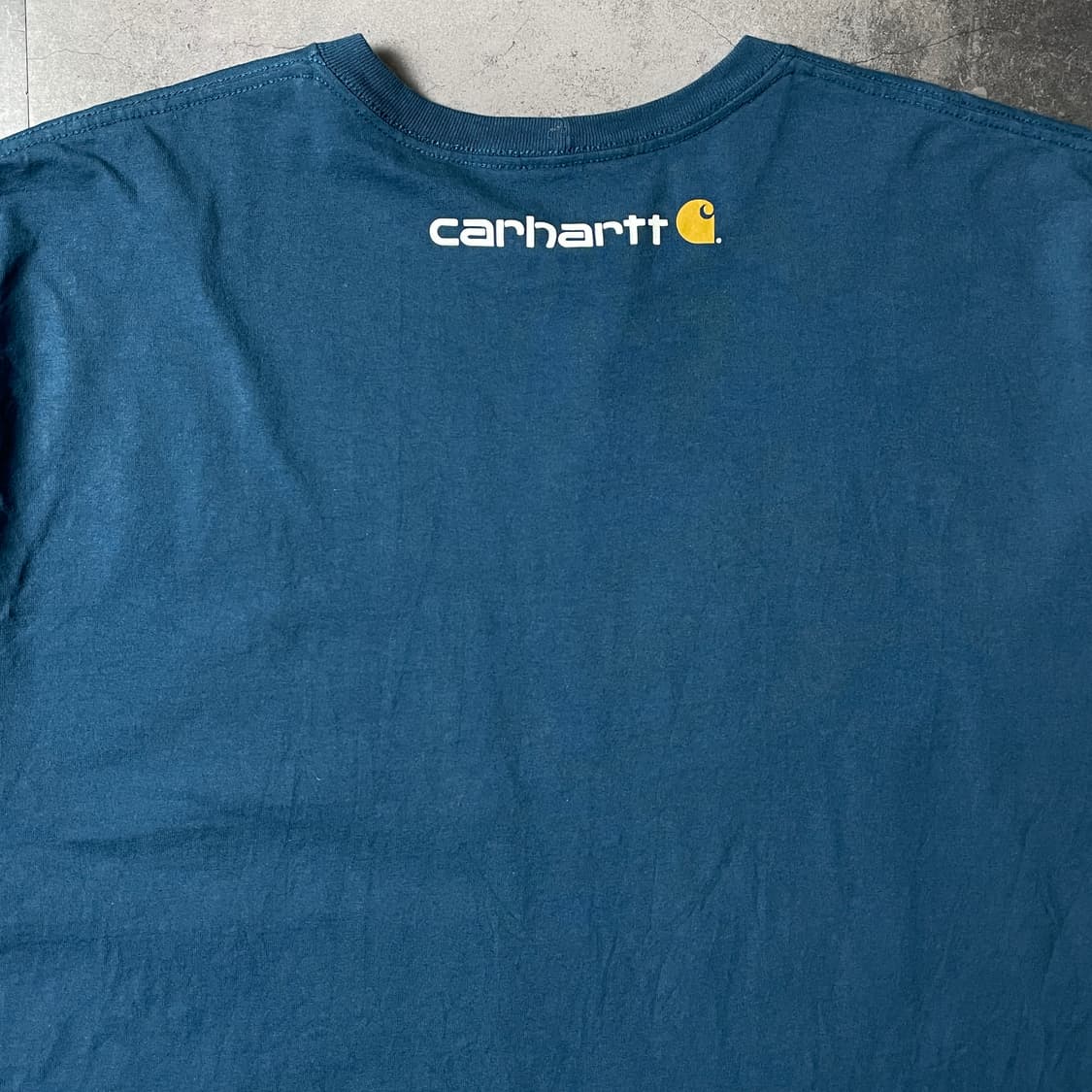 CARHARTT 칼하트K195 딥 네이비 그래픽 반팔 티셔츠 A01034 상품이미지7
