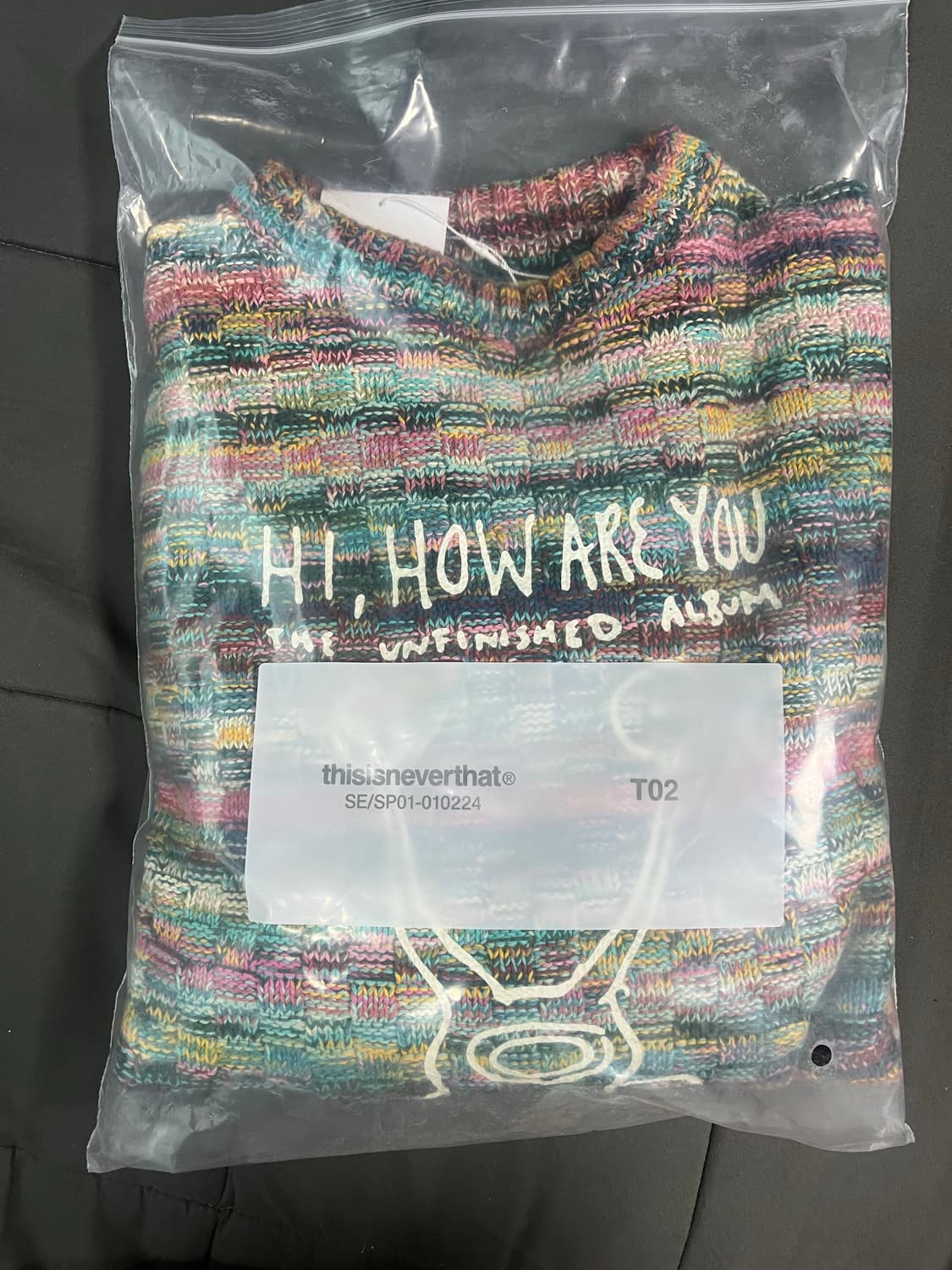 디스이즈네버댓 x 다니엘 존스턴 프로그 니트 스웨터 핑크 상품이미지2