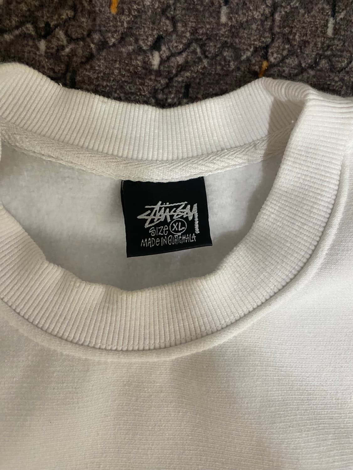 스투시 흰색 맨투맨 XL 상품이미지3