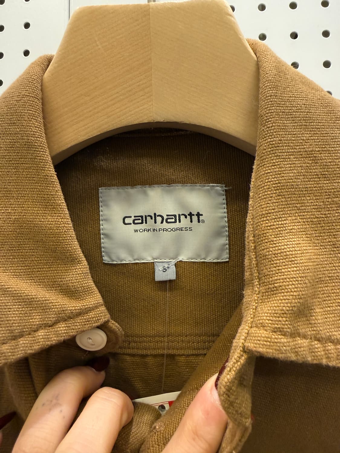 칼하트WIP L/S 토니 셔츠 해밀턴 브라운 U1456 상품이미지5