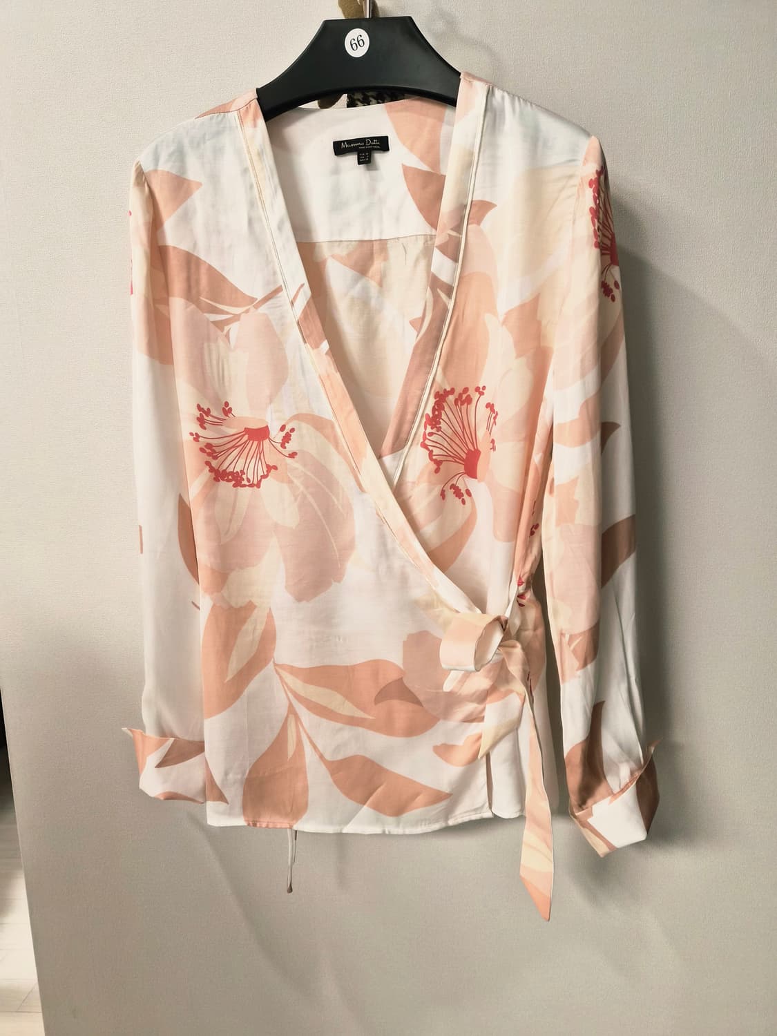 [Massimo Dutti] 마시모두띠 플로럴 랩 블라우스 ( 34 상품이미지2