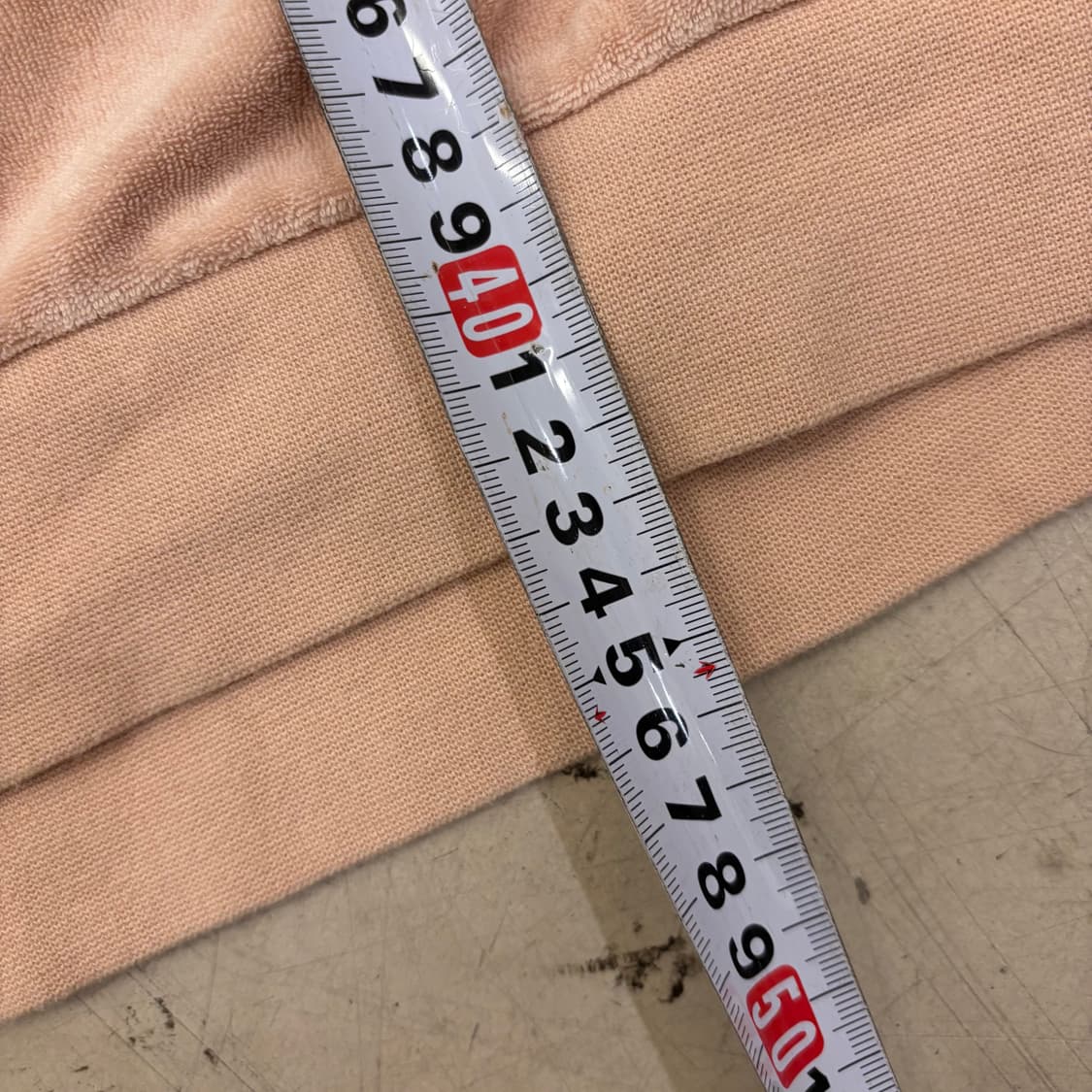 나이키 빅로고 크롭 벨벳 맨투맨 상품이미지4