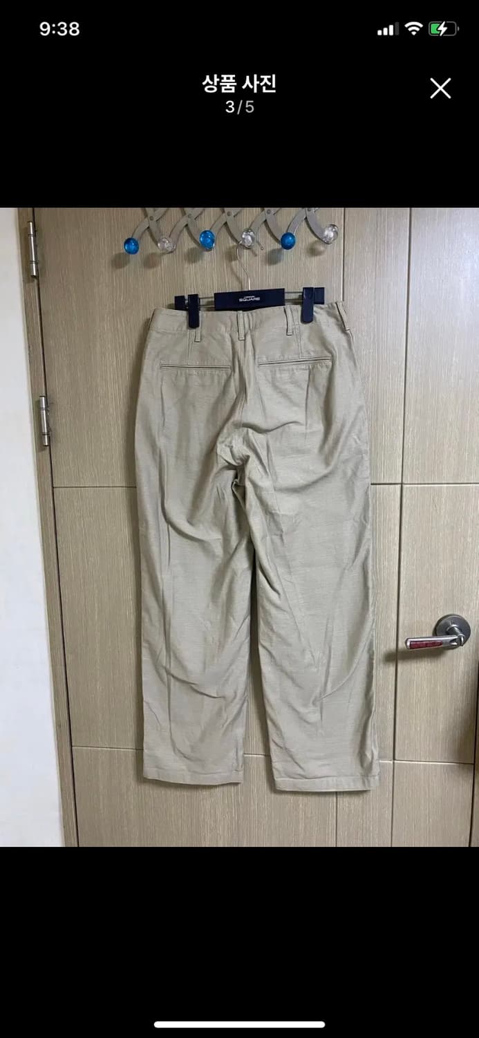 MUSINSA 무신사 백 사틴 와이드 오피서 팬츠 30사이즈 상품이미지3