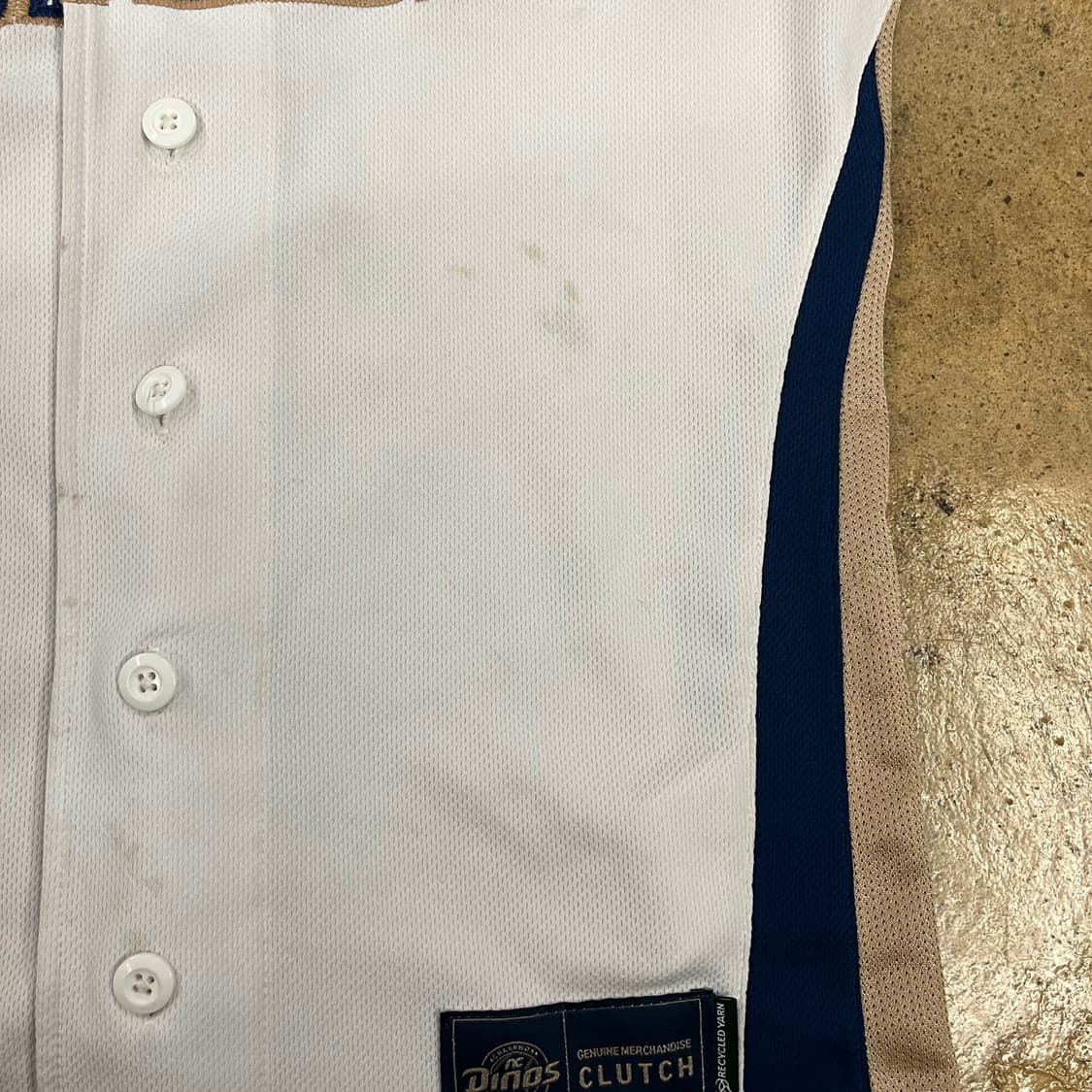 [XS] NC 다이노스 야구 유니폼 화이트 도태훈 b14 상품이미지6