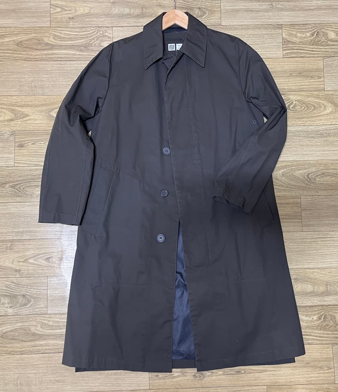 유니클로u 블록테크 싱글코트 상품이미지1