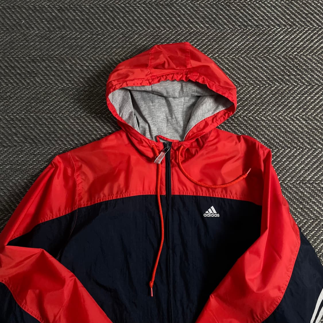 아디다스 올드스쿨 나일론 배색 바람막이o 3860 상품이미지4