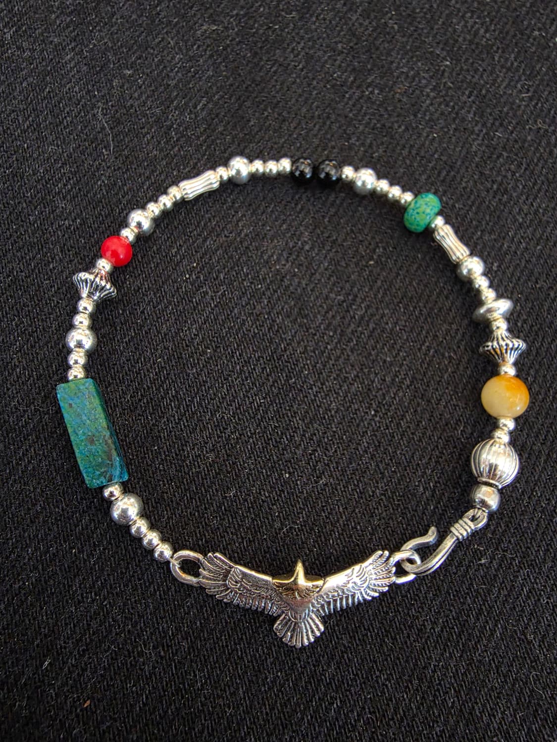 3Cross silver egle Navaho totem bracelet 상품이미지2
