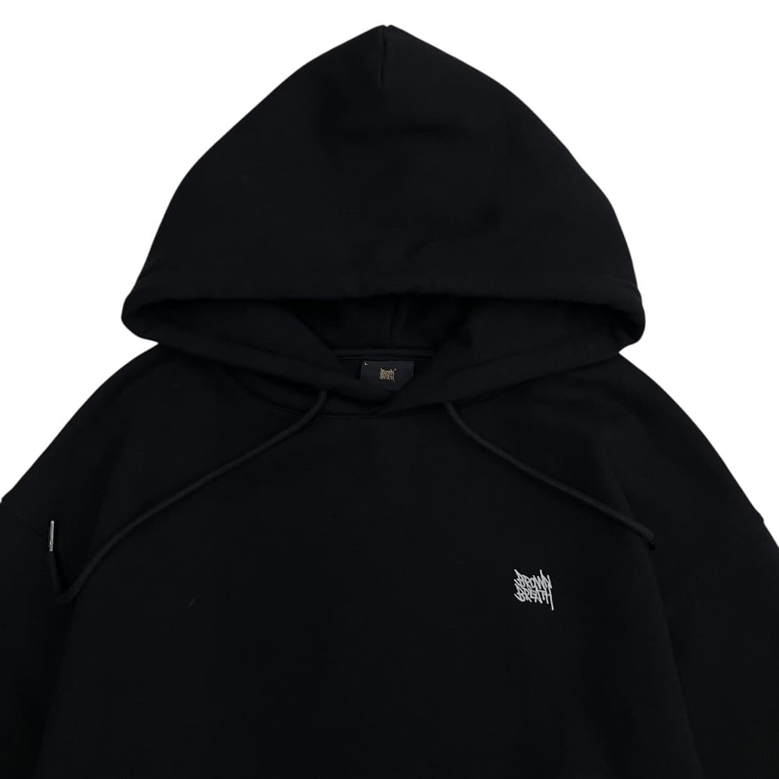 브라운브레스 로고 블랙 후드 L 상품이미지5