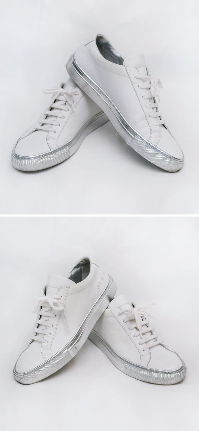 커먼프로젝트 우먼스 아킬레스 로우 스페셜 화이트 실버 (38 / 240) 상품이미지2