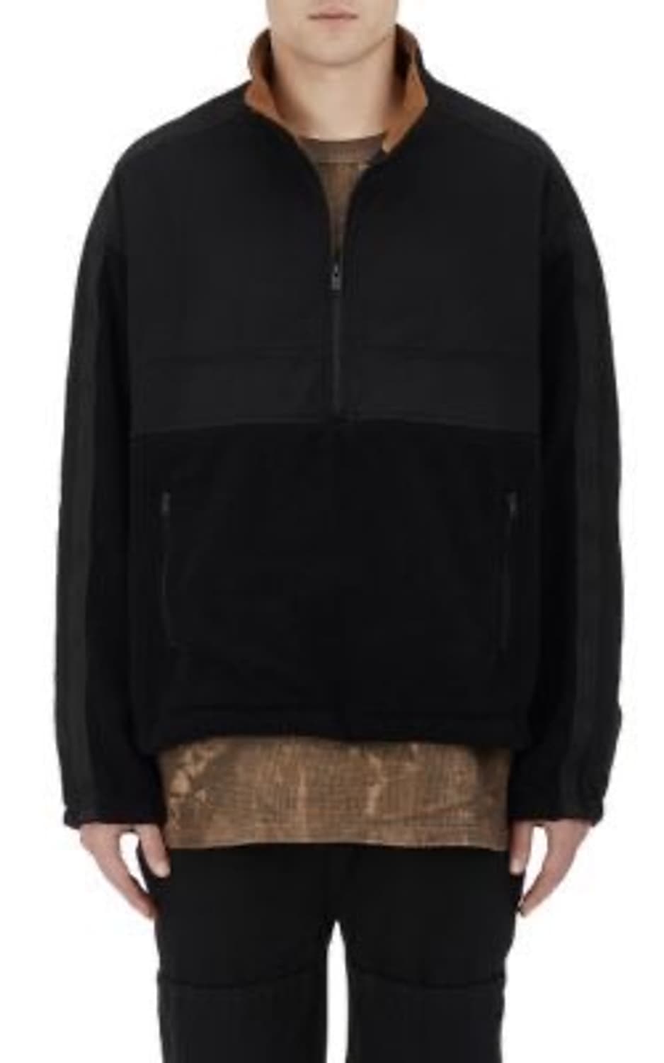 Yeezy Season 3 Fleece Half Zip Letterman 상품이미지6