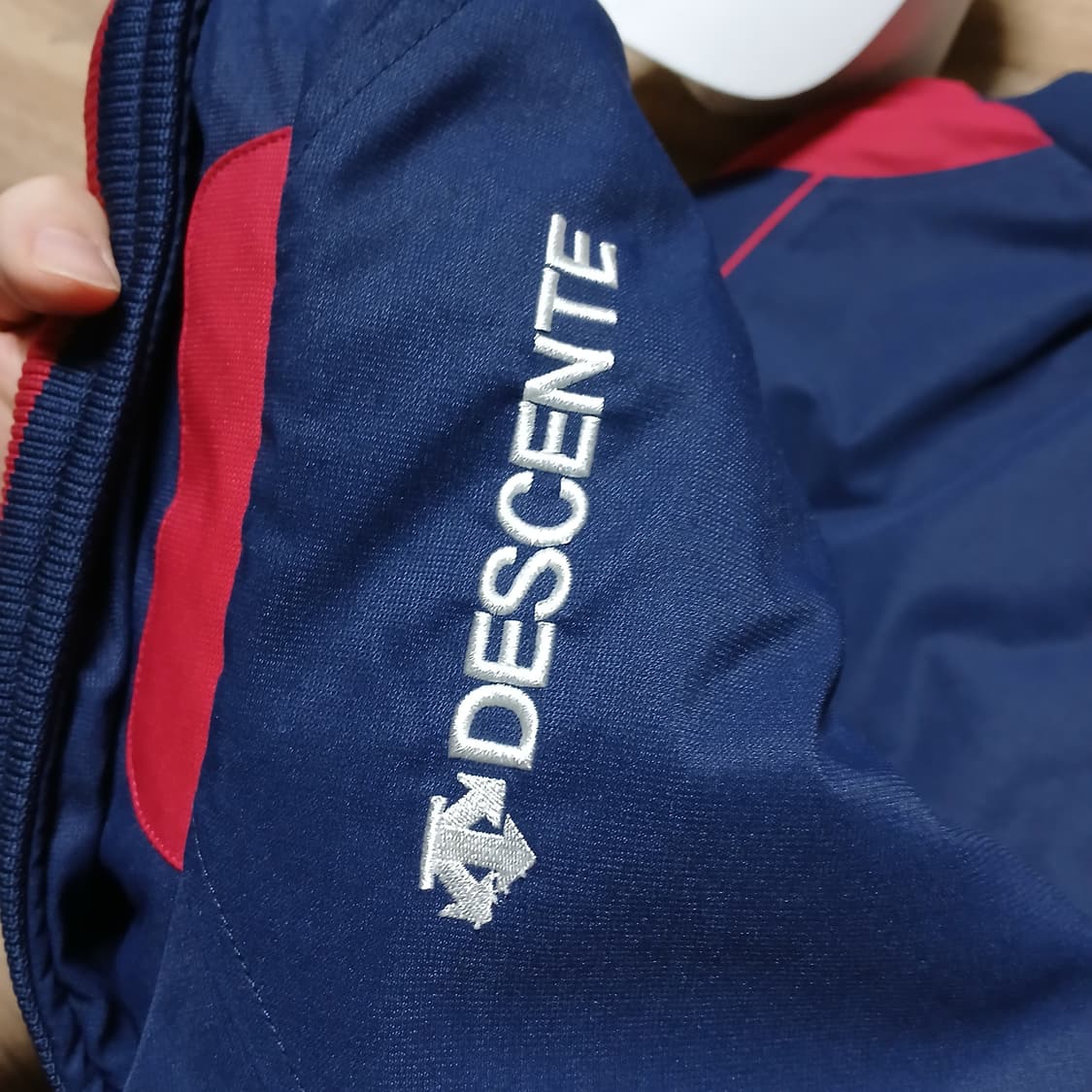 데상트 야구 점퍼 자켓 누빔 패딩 상태좋음 상품이미지2