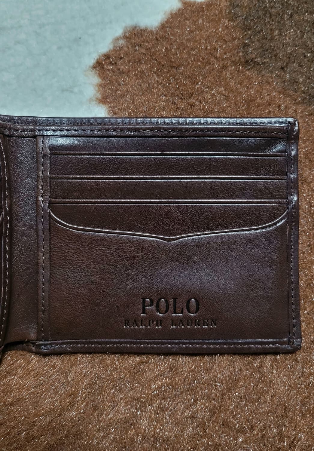 (새상품)폴로 랄프로렌 남성용 타탄 가죽 지갑 상품이미지10