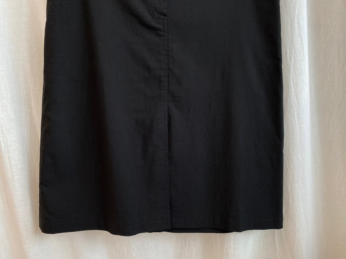 MORGAN 블랙 프론트슬릿 스커트(28-29) 상품이미지4