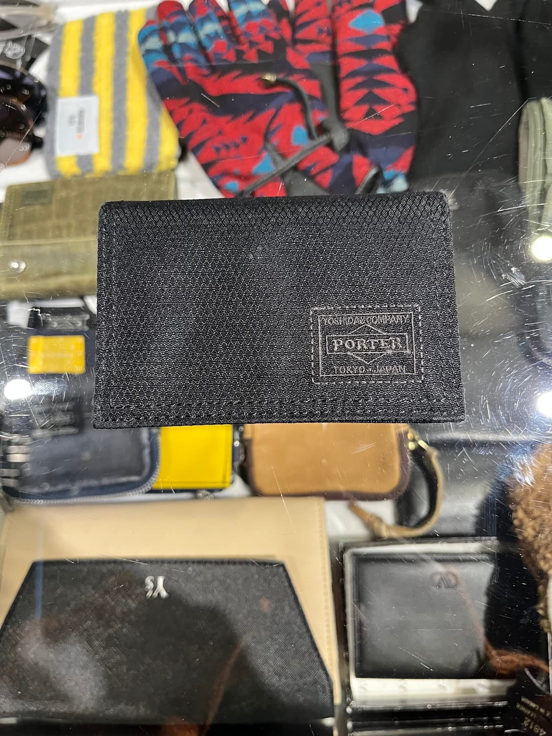 YOSHIDA PORTER 요시다포터 피그먼트 블랙 립스탑 로고 자수 코 상품이미지1