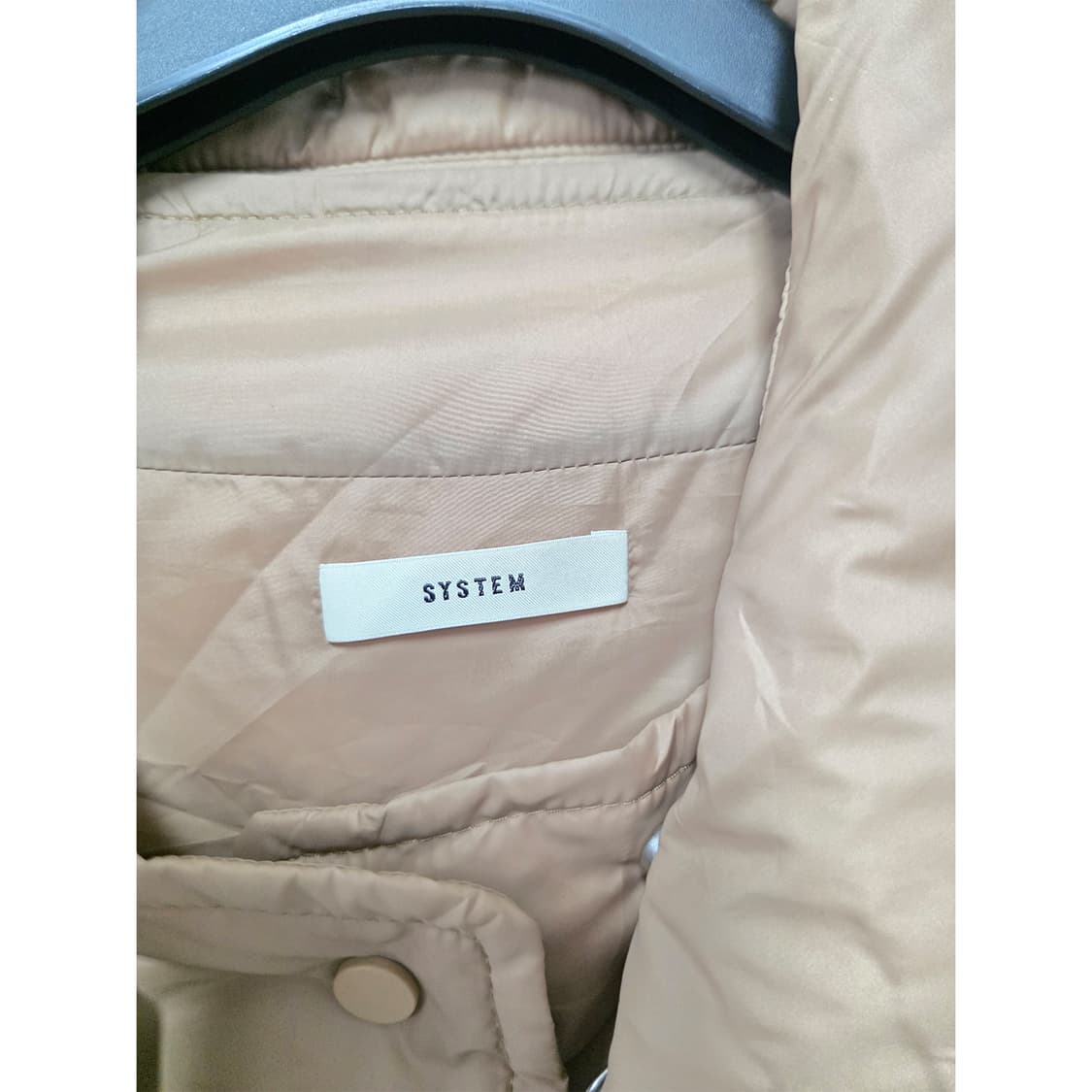 택포) 20s 한섬 시스템 여성 패딩 L 상품이미지2