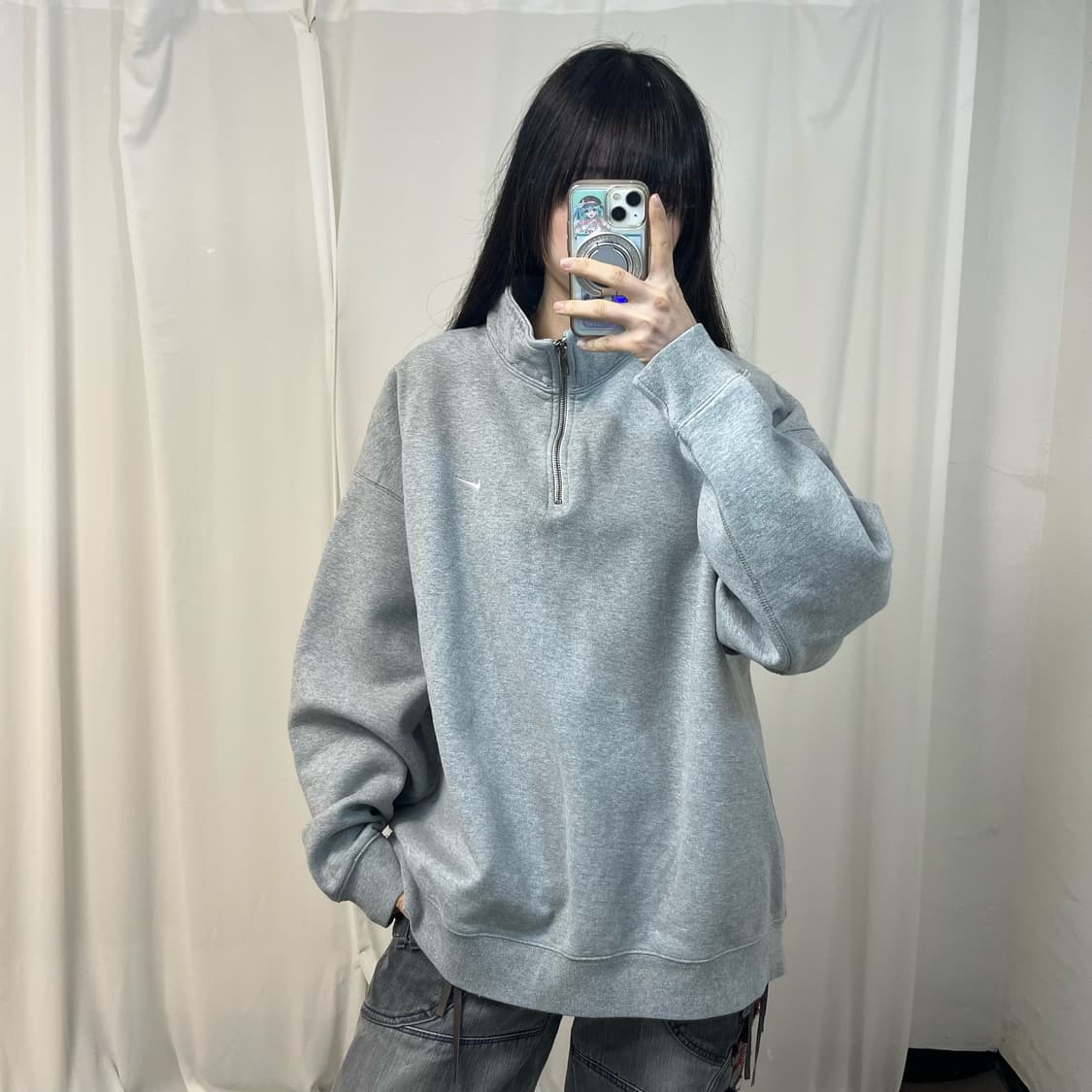 Nike NRG melange half-zip sweatshirt 상품이미지1