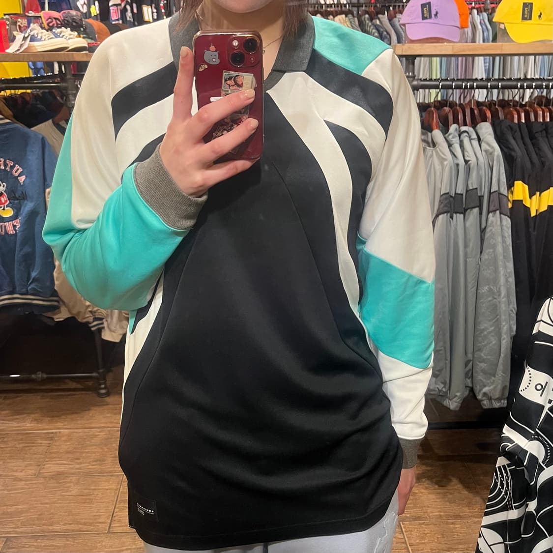 [HI] 아디다스 티셔츠 블랙 민트 상품이미지2