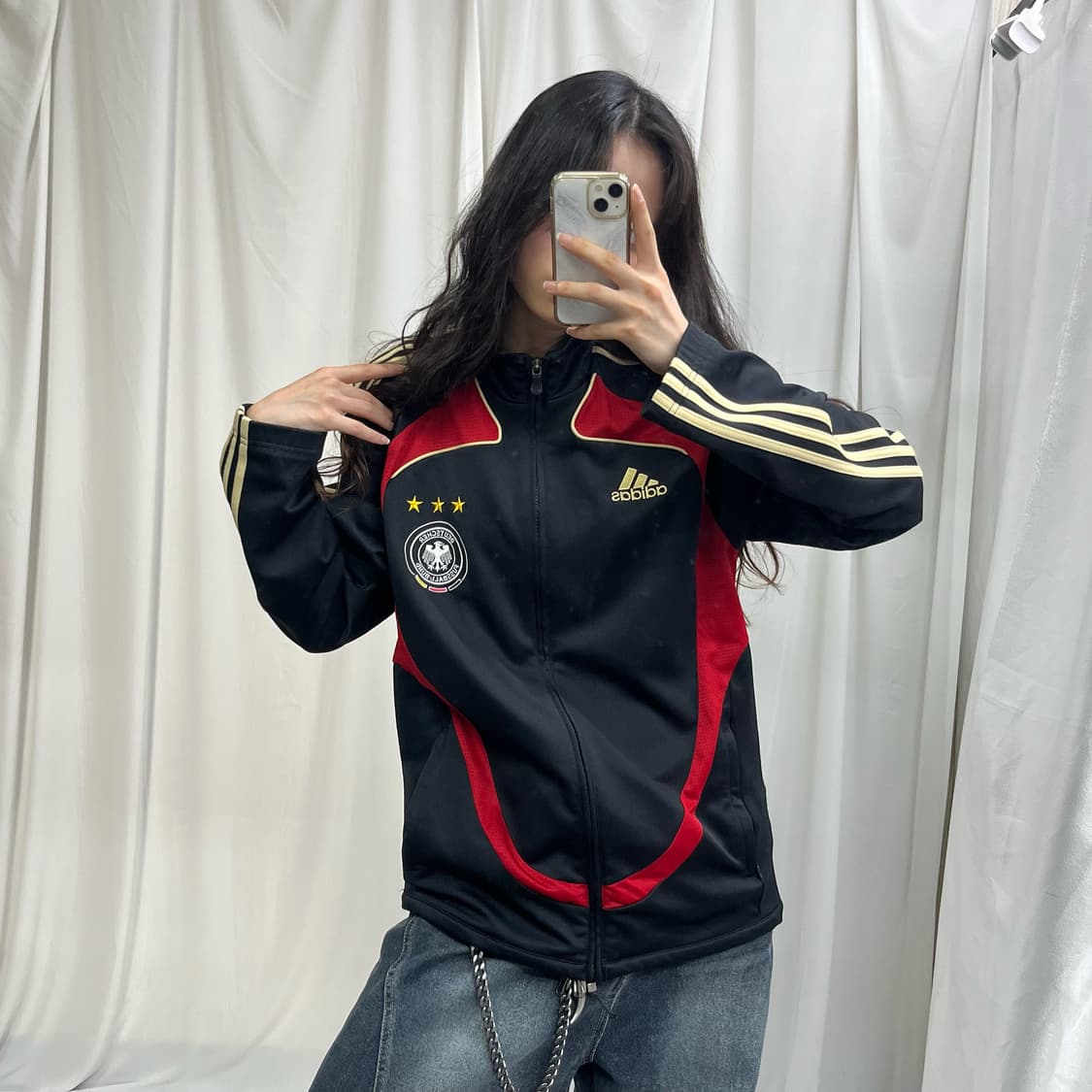 Adidas Germany black jersey 상품이미지2